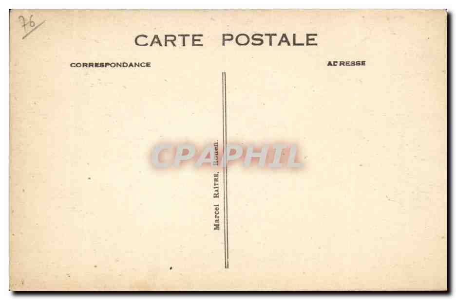 Tancarville CPA Entree du canal De Rouen au Havre a bord du Felix Faure  — Rückseite