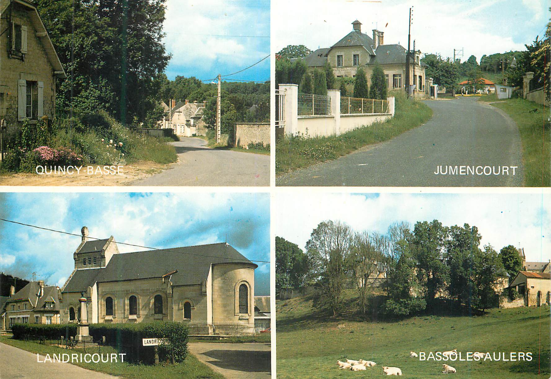 Quincy-Basse — Jumencourt — Landricourt — Bassoles-Auliers — Éditions MAGE, Jouarre