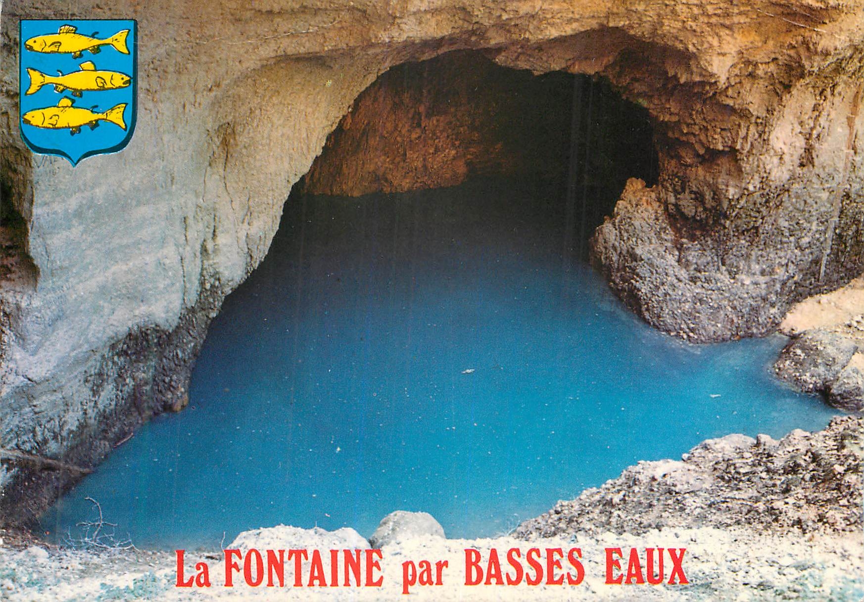 La FONTAINE par BASSES EAUx — Fontaine de Vaucluse — Éditions LIONCOLOR