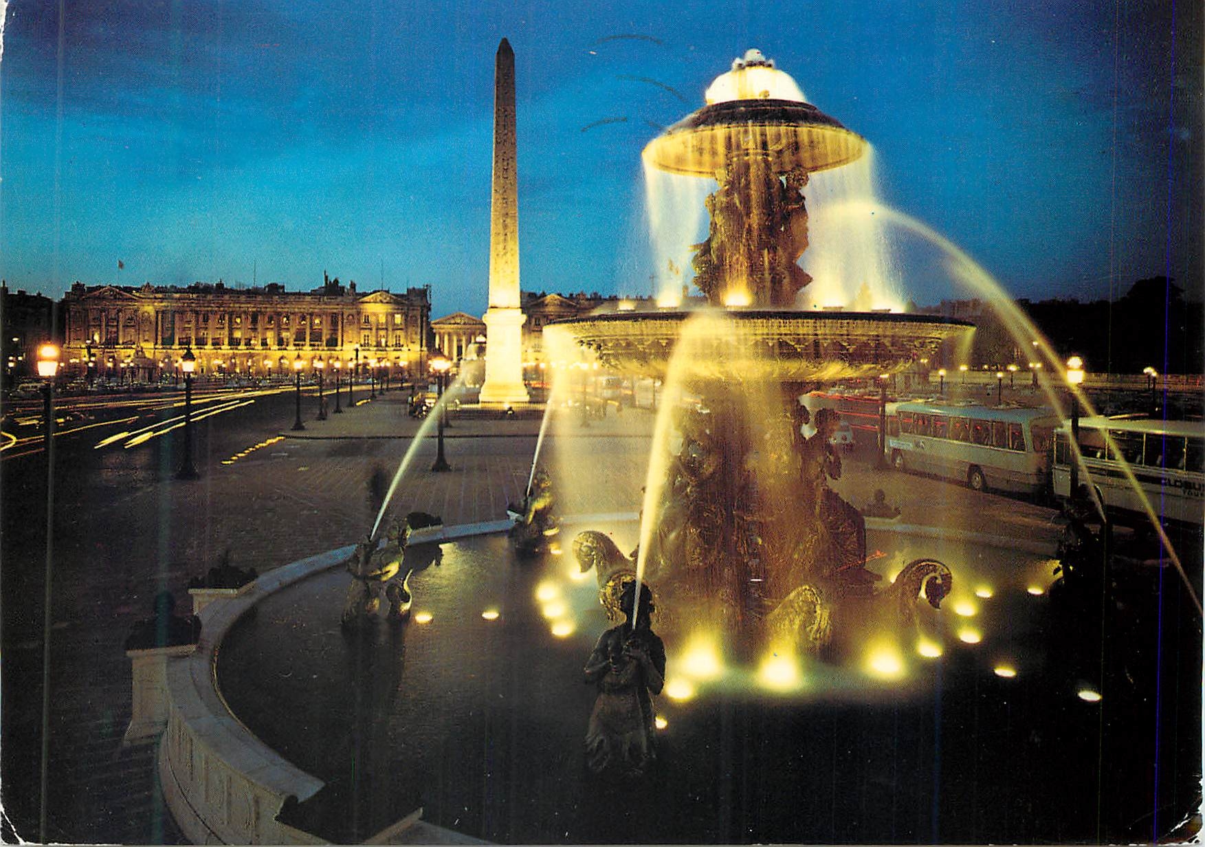 Place de la Concorde — Paris la nuit — édition LYNÁ GRATIEN, n°16