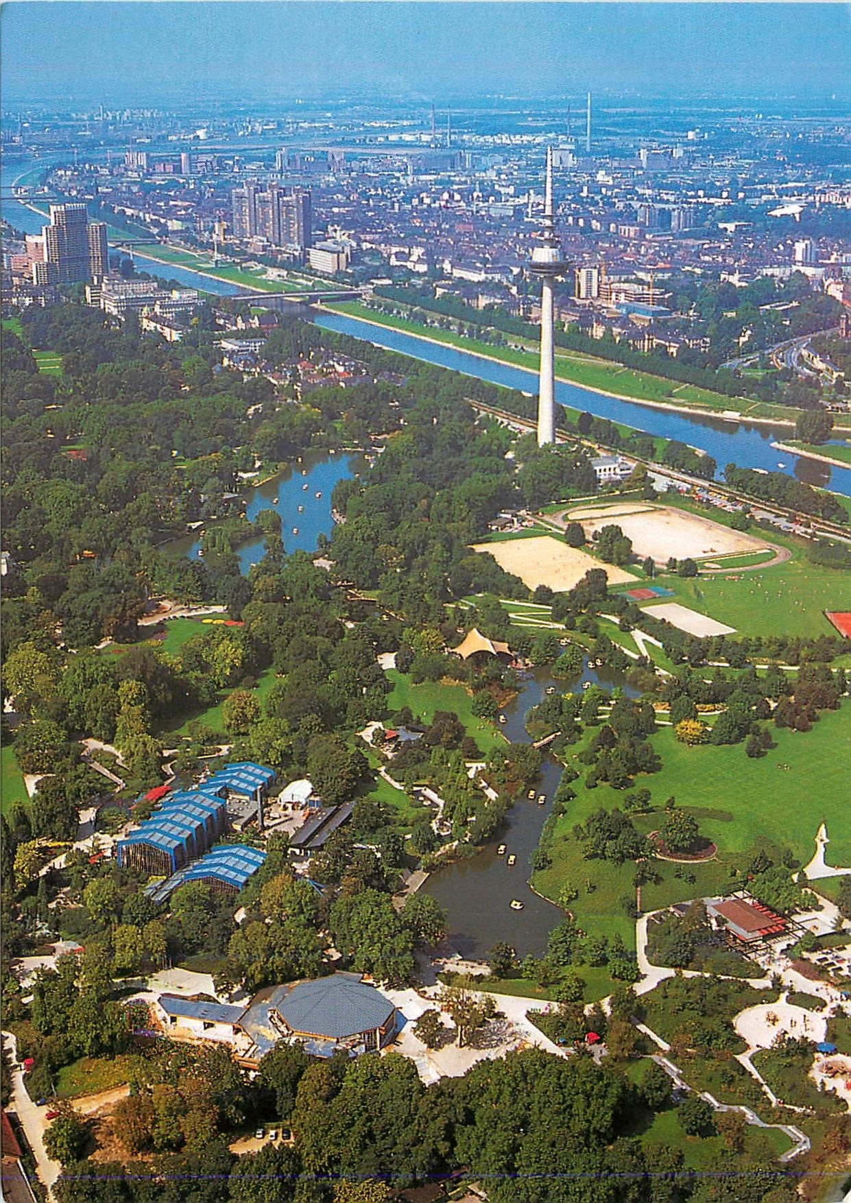 CPM Luisesnpark Mannheim gelande der bundesgartenschau 1975