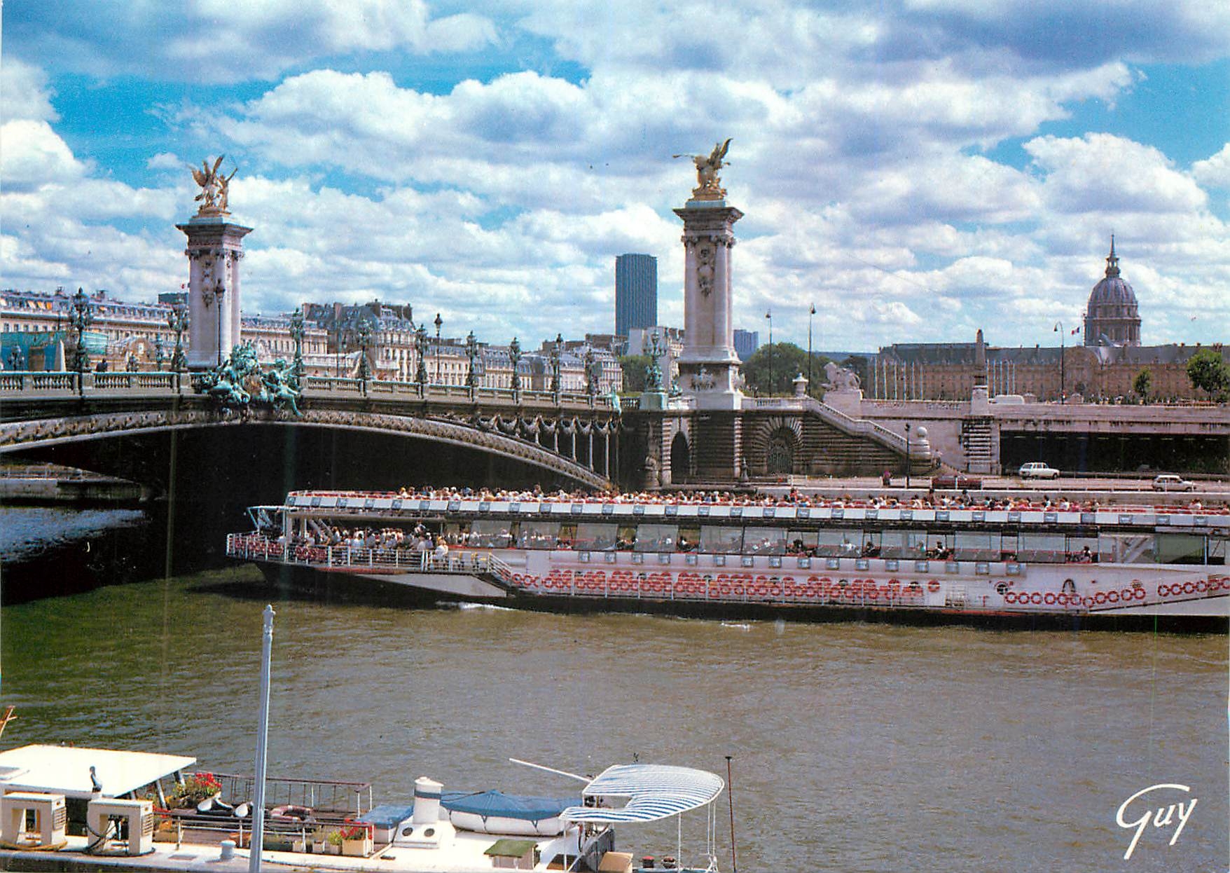 Pont Alexandre III — Seine — Éditions GUY, série 2208