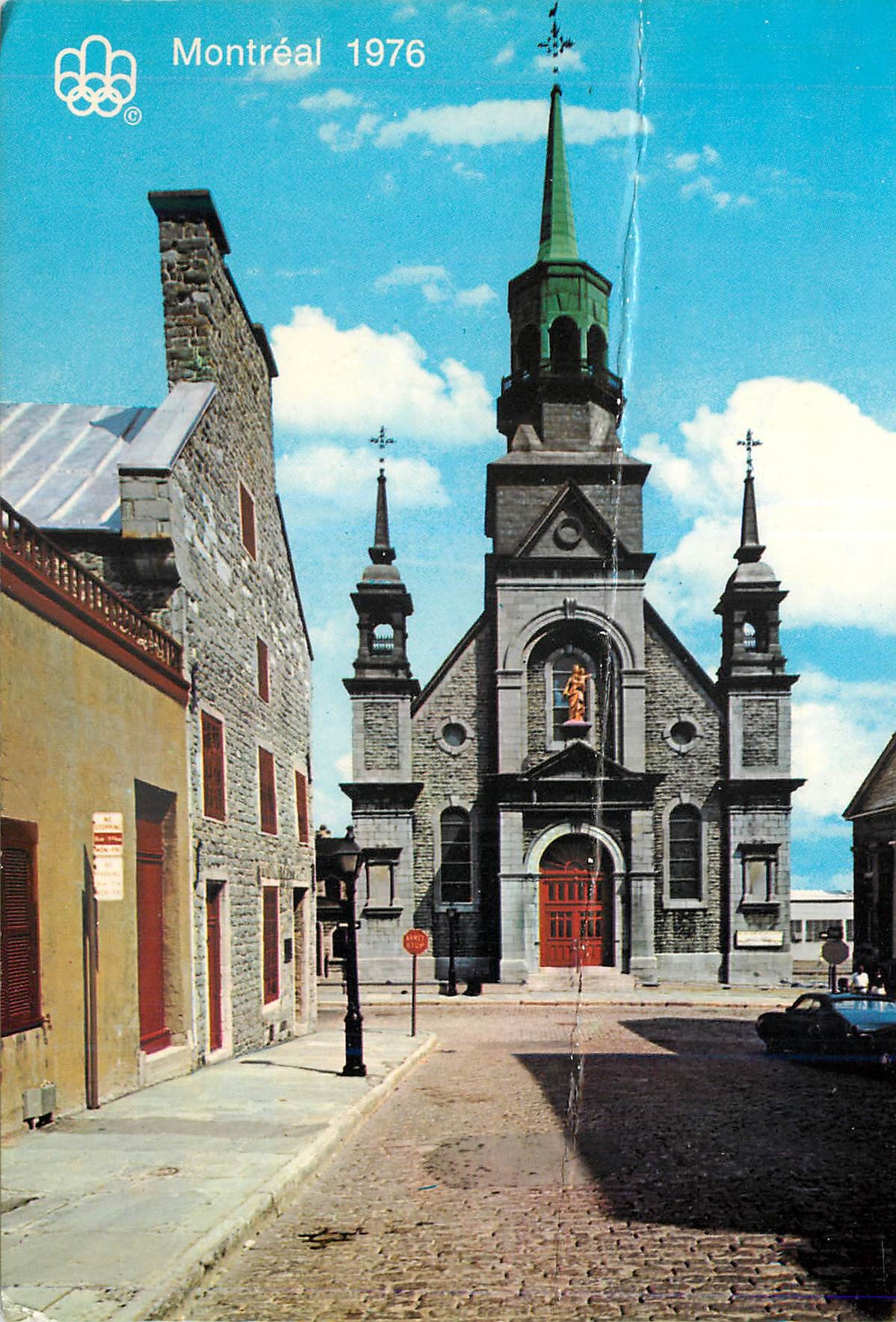 CPM Montreal 1976 la chapelle N D de bons secours Jeux olympiques 