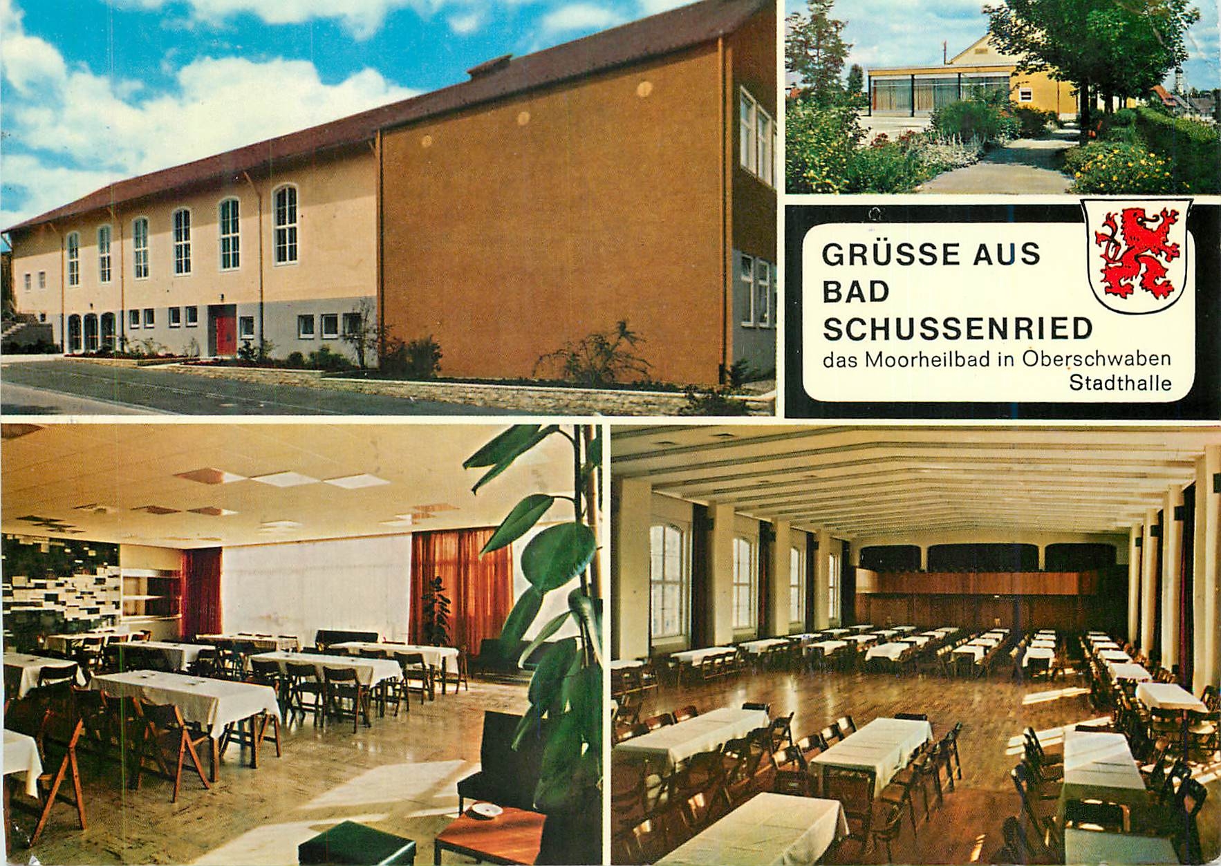 CPM Grusse aus bad schussenried das moorheilbad in oberschwaben stadthall
