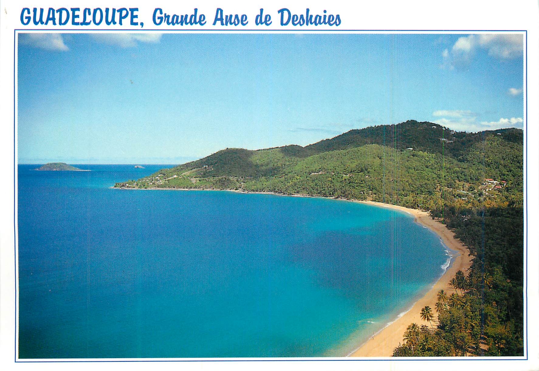 CPM Guadeloupe grande anse de deshaies