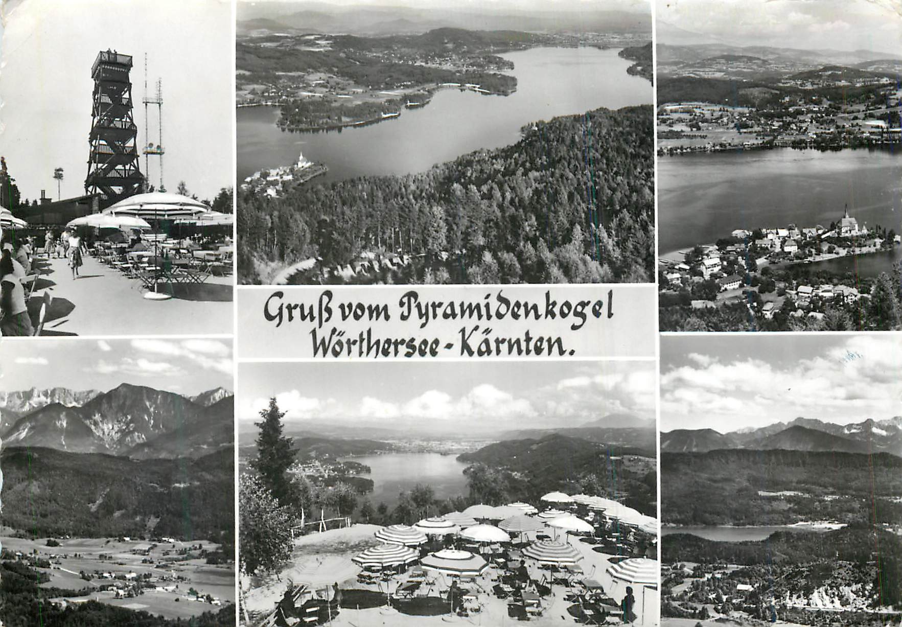 CPM Gruss vom pyramidenkogel worthersee karnten