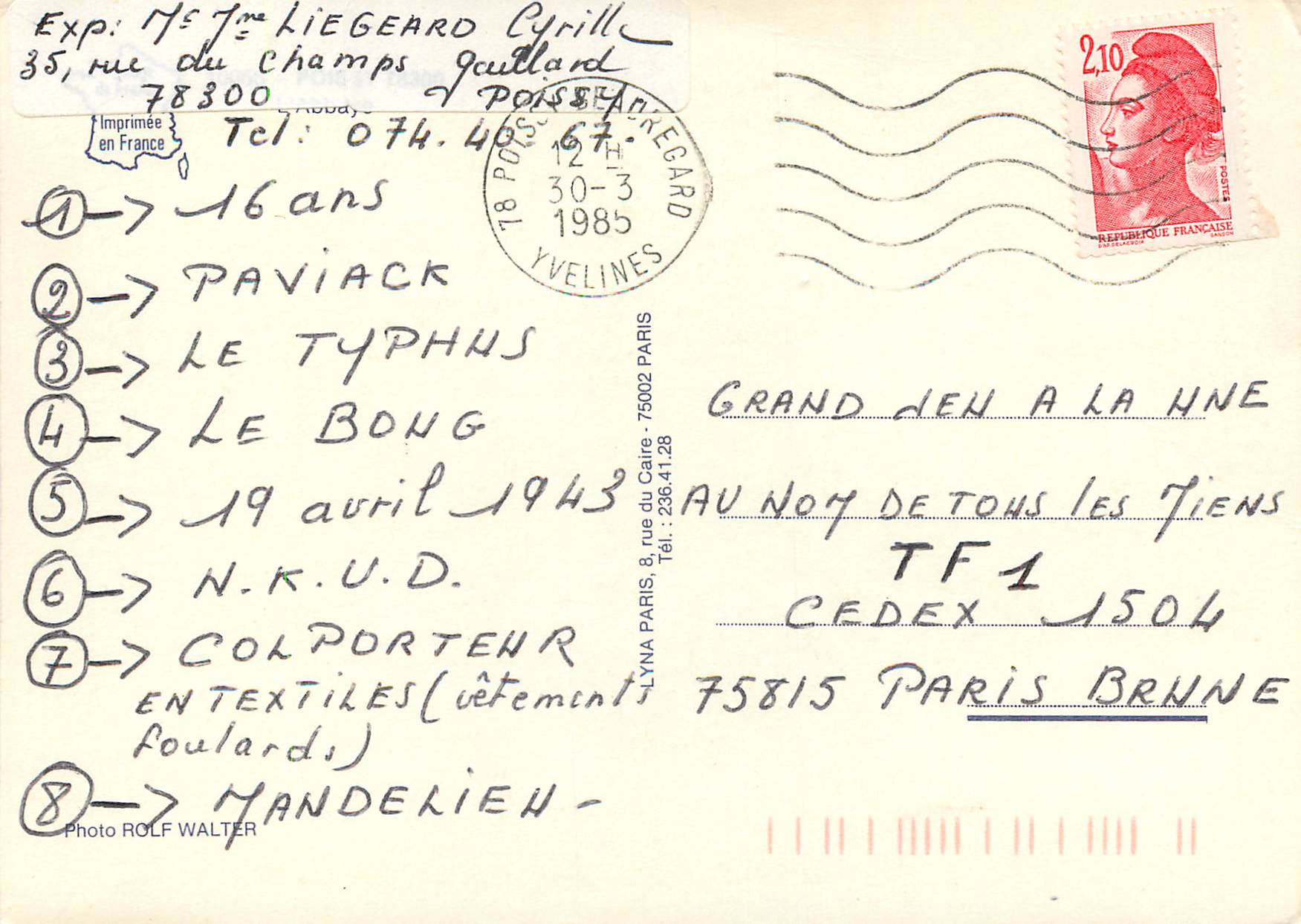 CPM Poissy — Back