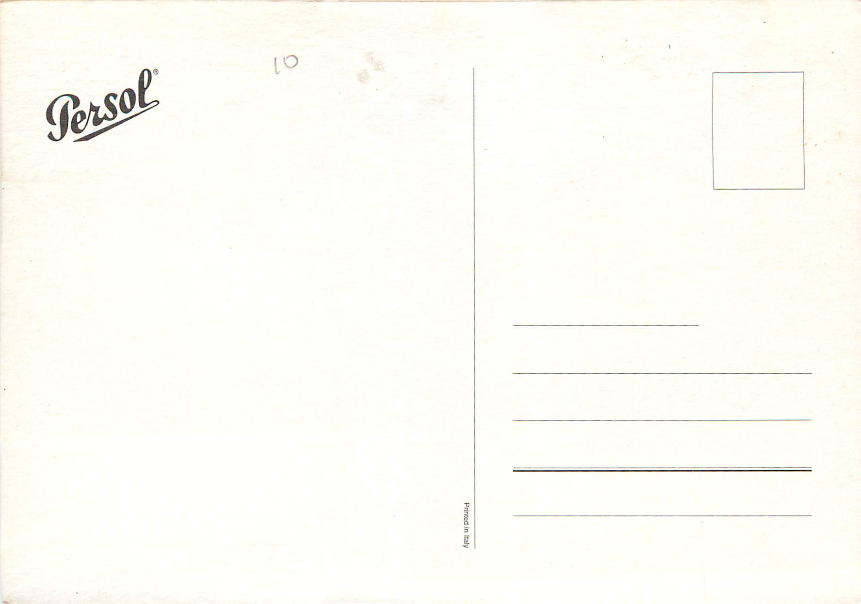 CPM Persol la vison cristalline Luxotica Lunettes — Verso