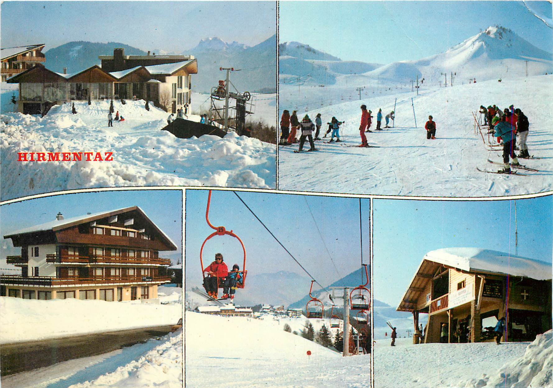 Hirmentaz — station de ski — Éditions Cellard de l'Économie Bron