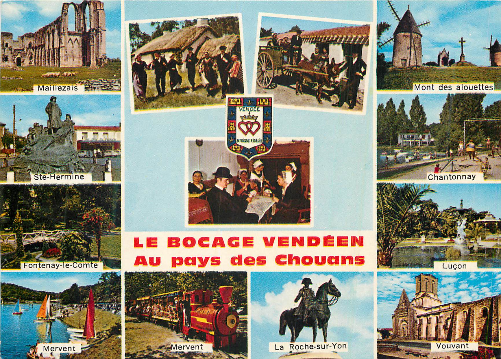 Le Bocage Vendéen — Au pays des Chouans — Artaud Frères, n° OR 103