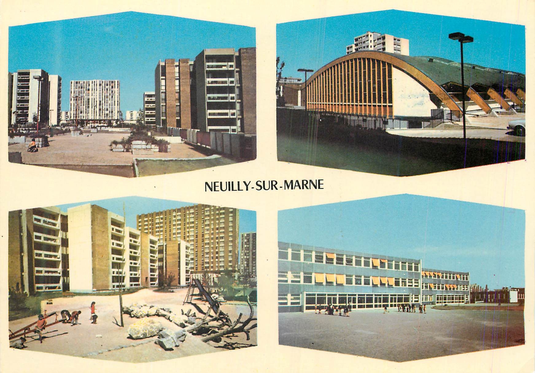 CPM Les fauvettes Neuilly sur Marne