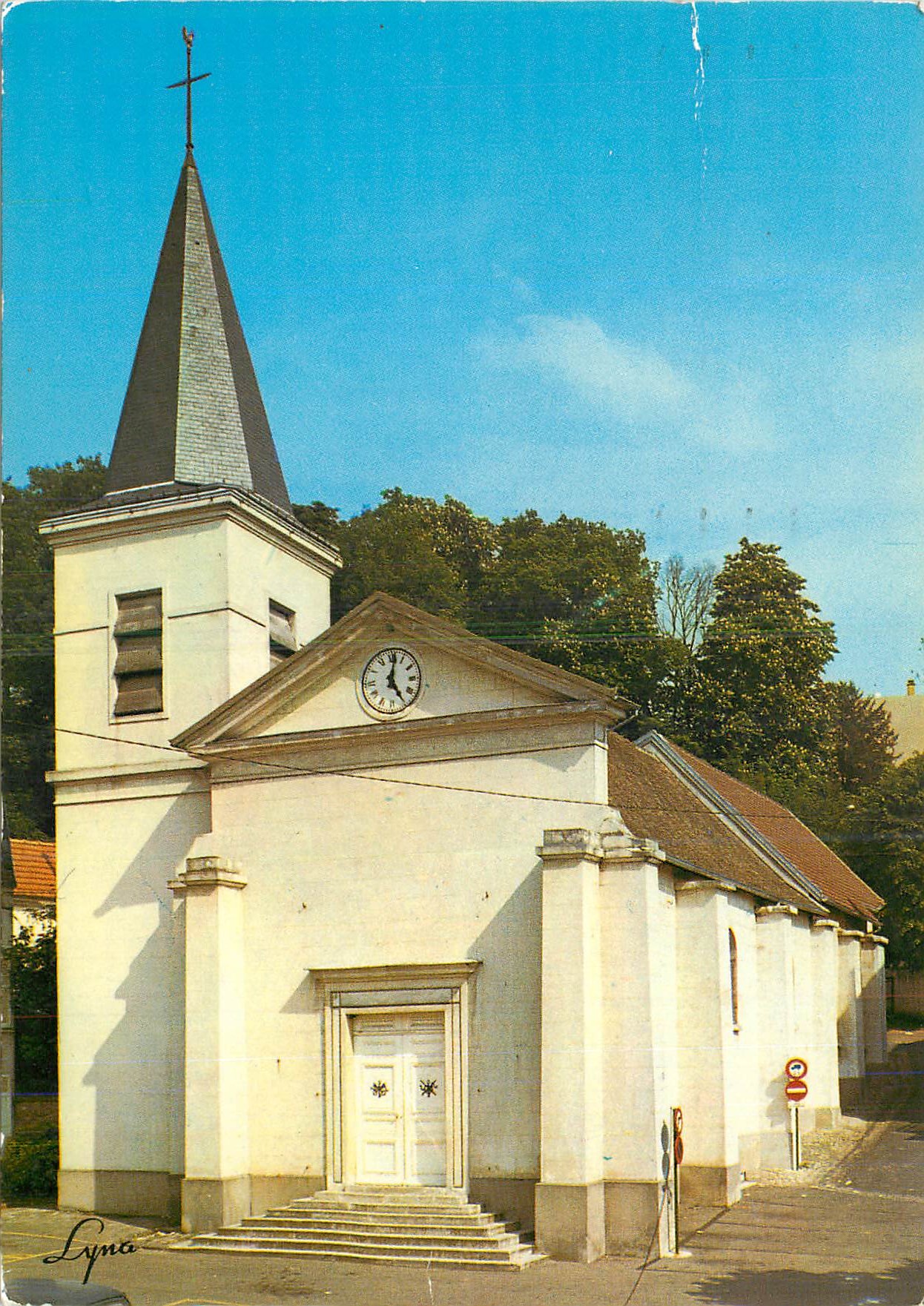 CPM La Celle st cloud (Yveline) eglise st pierre st paul