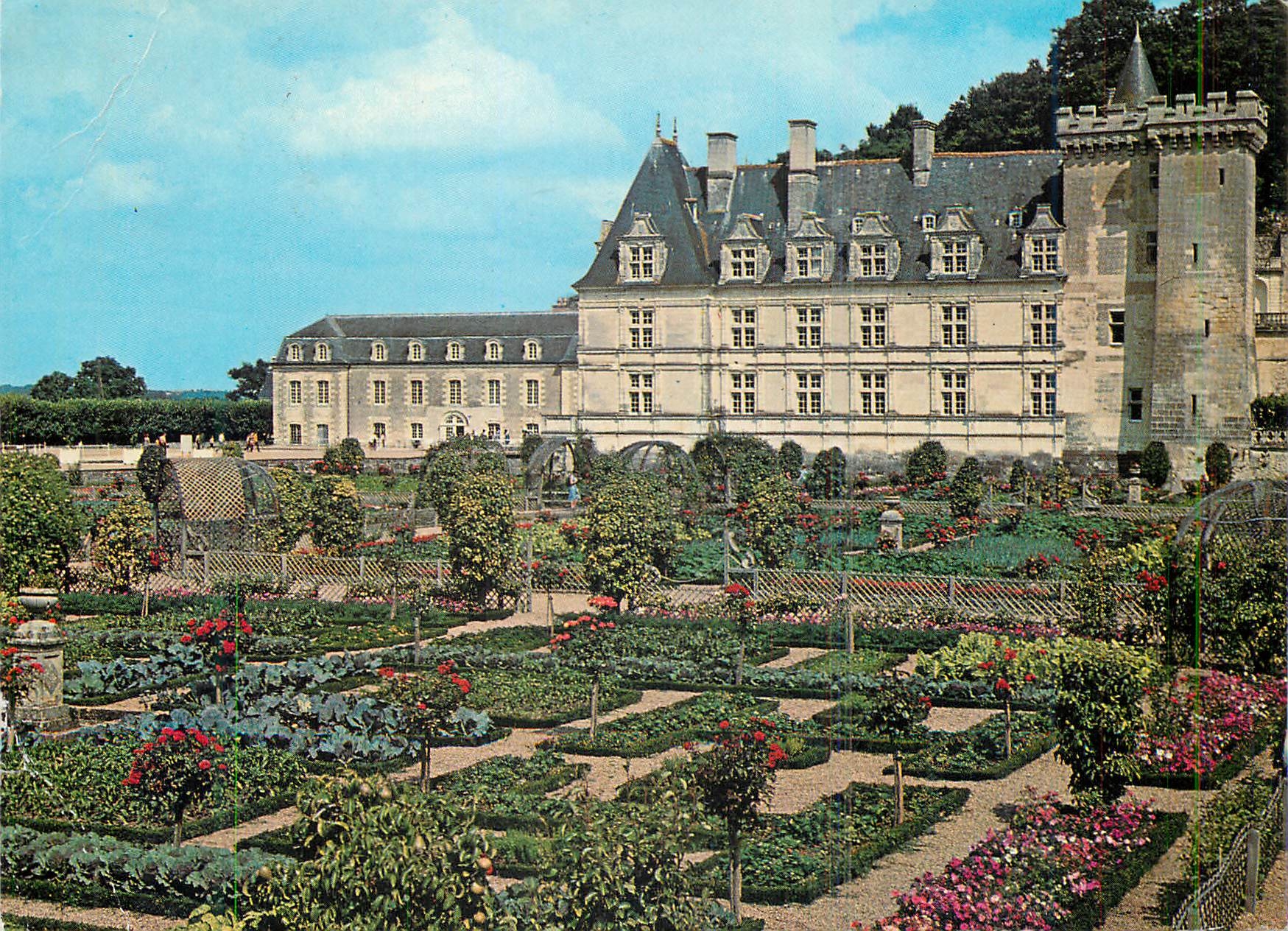 CPM Villandry (Val de Loire) le chateau de villandry