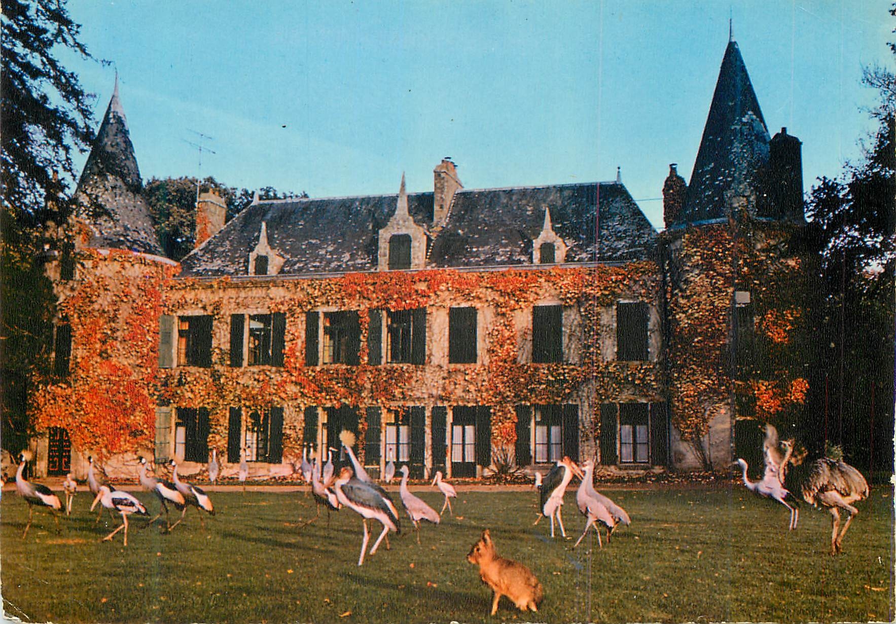 Château de Branféré — Parc Zoologique de Branféré — Éditeur Combier Imp. Mâcon cimchrome
