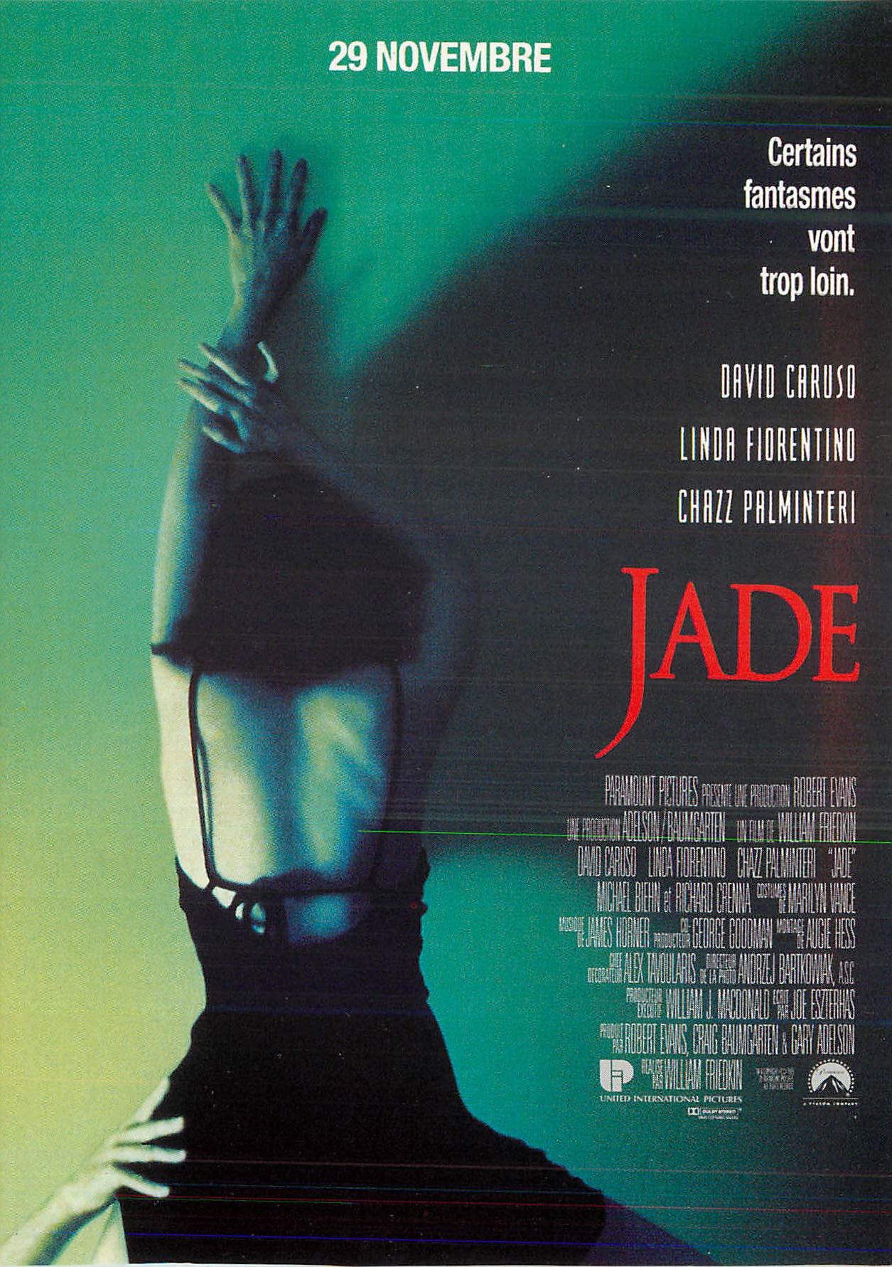 CPM 20 novembre Jade David Caruso Linda Fiorentino Chazz Palminteri