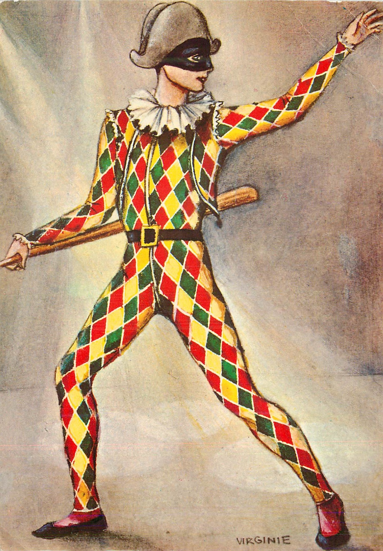 CPM  Arlequin