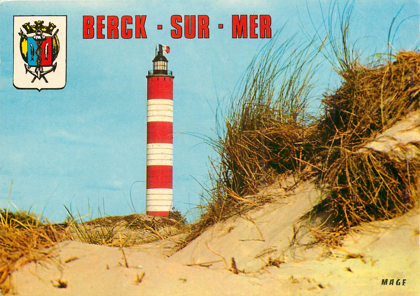 CPM Berck-Plage (Pas-de-Calais) Le Phare et les Dunes