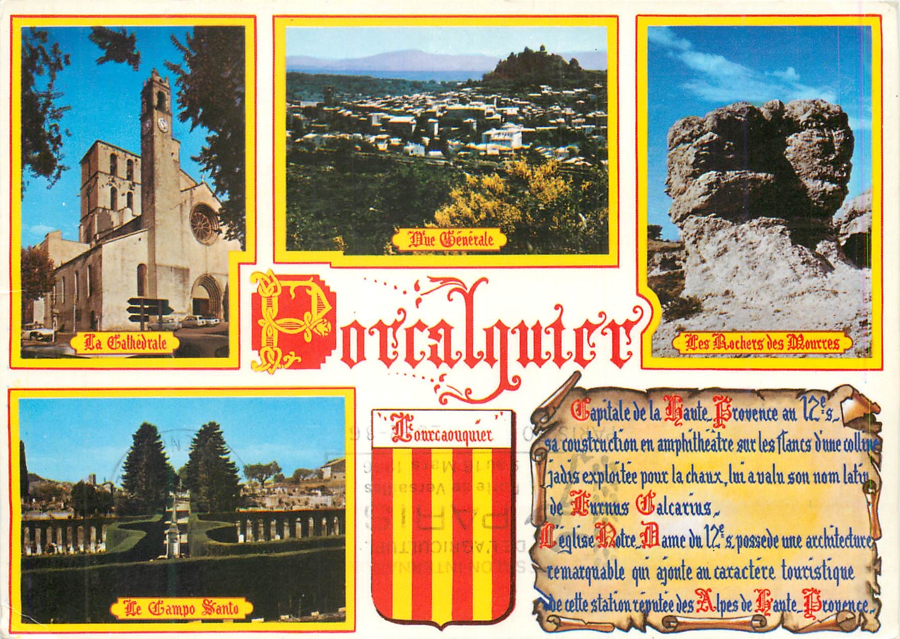 CPM Forcalquier Alpes de Haute Provence