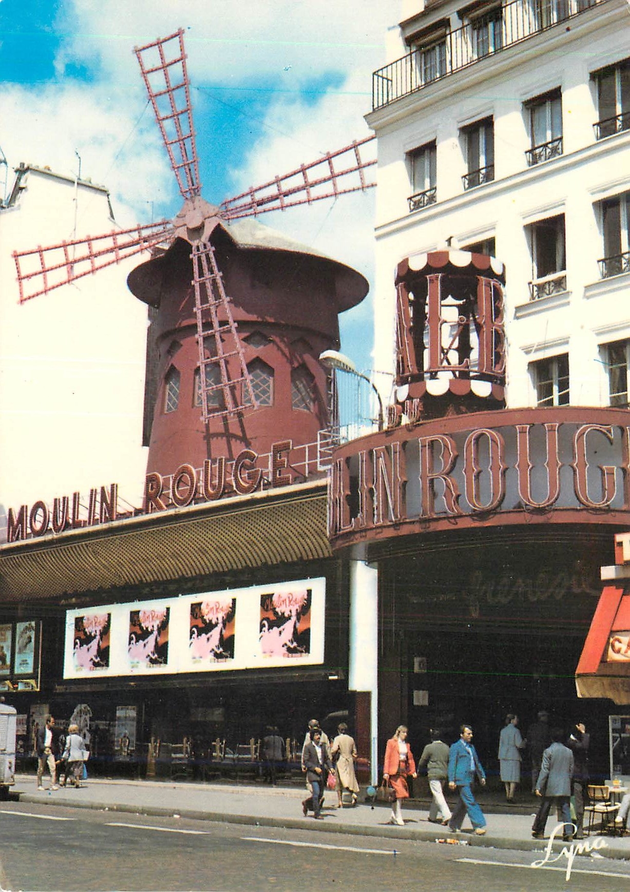 CPM Paris Le Moulin Rouge