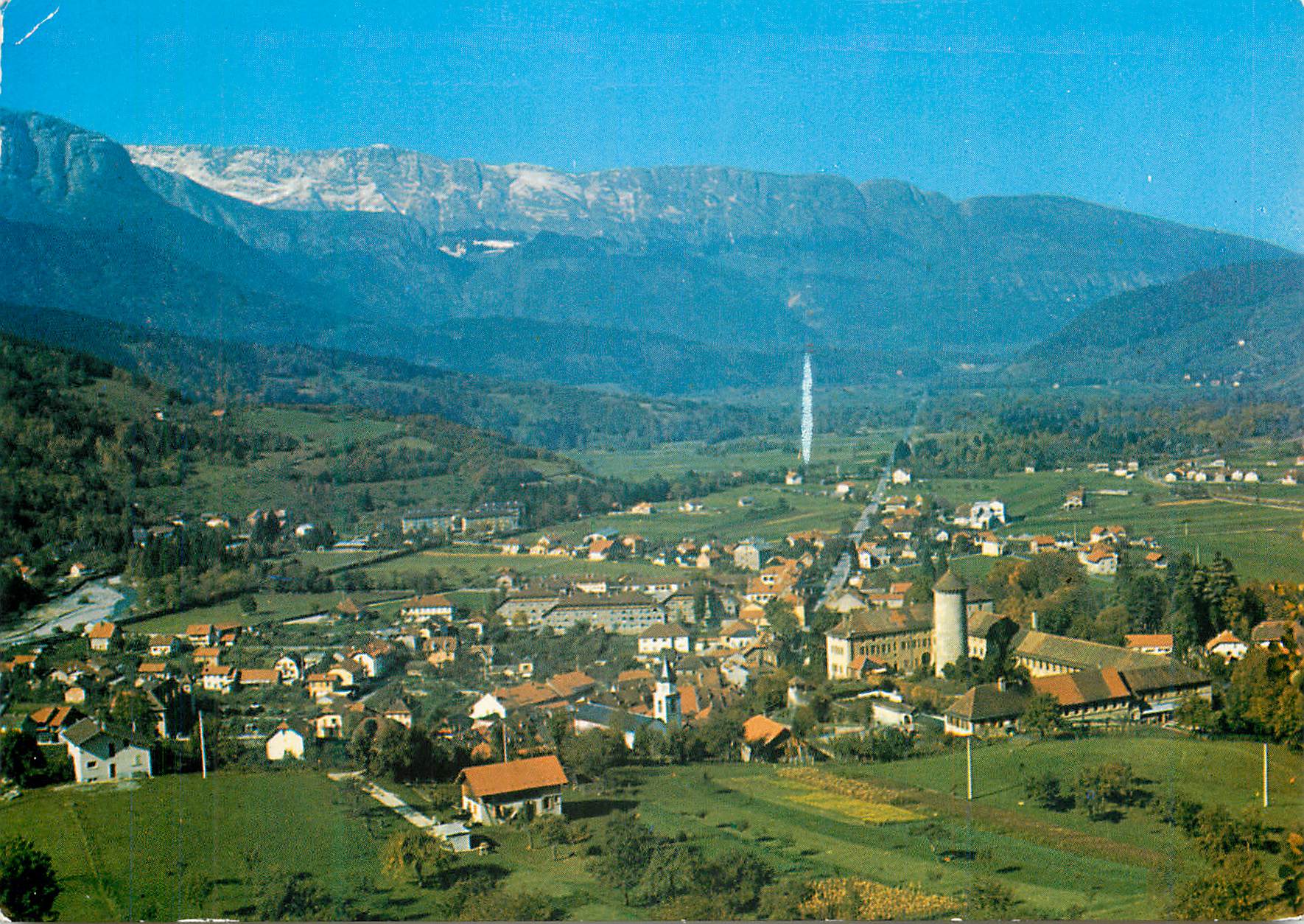 Favergeres (Hte-Savoie) — Vue Générale et le Château — Editions Gill