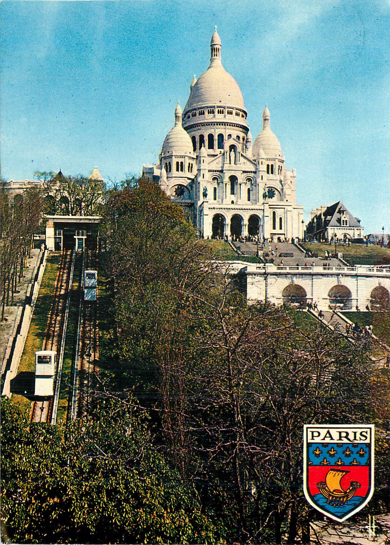 CPM Basilique du Sacre Cœur Funiculaire