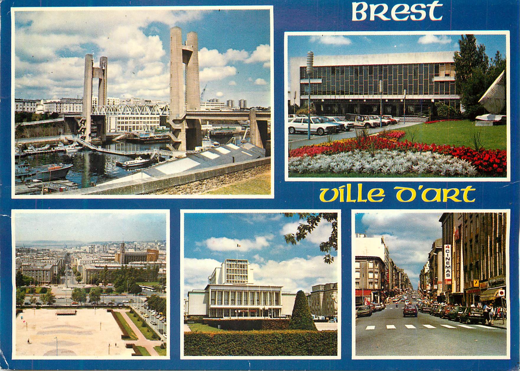 CPM Bretagne Le pont de Recouvrance