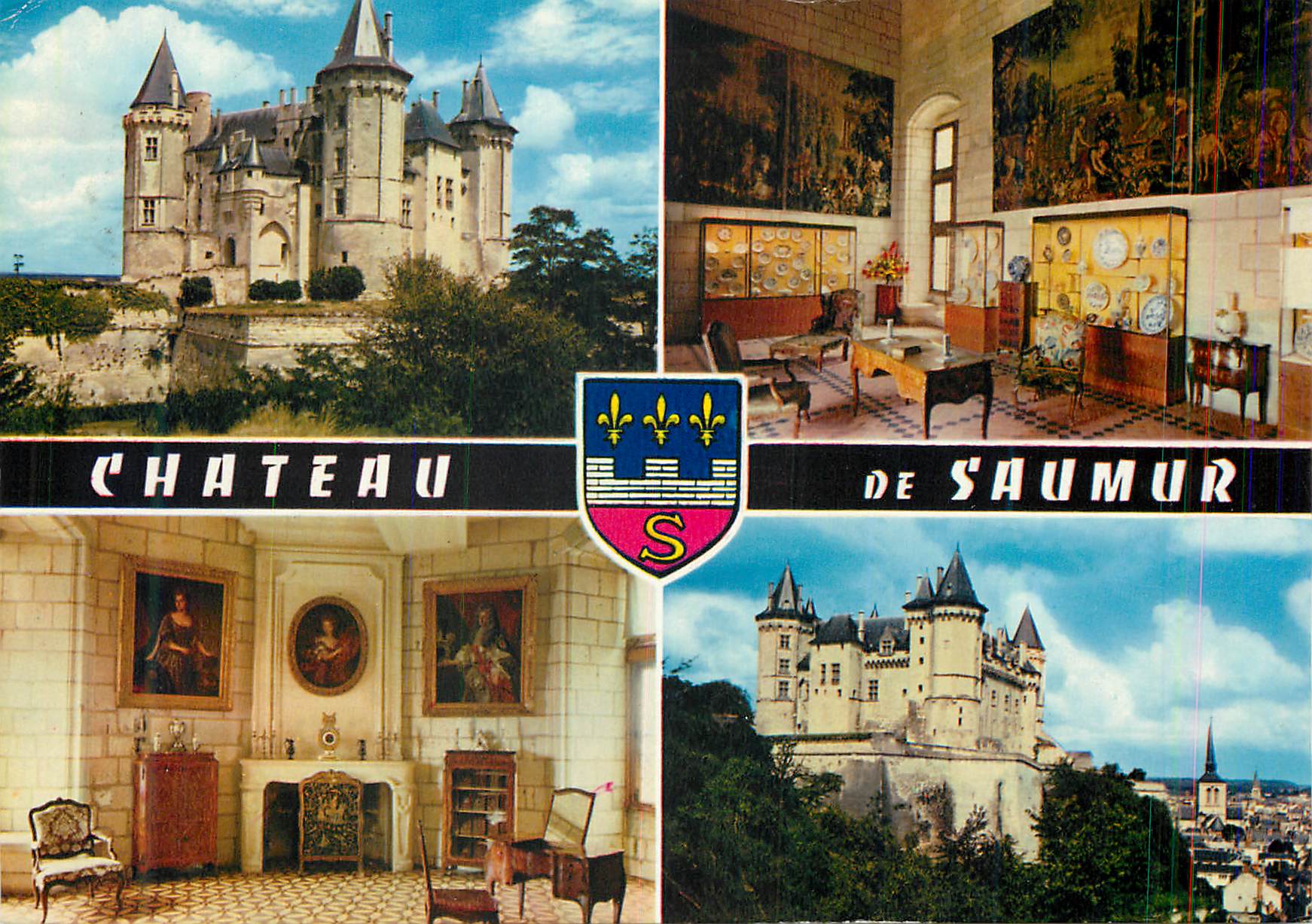 CPM Les Chateaux de la Loire Saumur (Moine-et-Loire)
