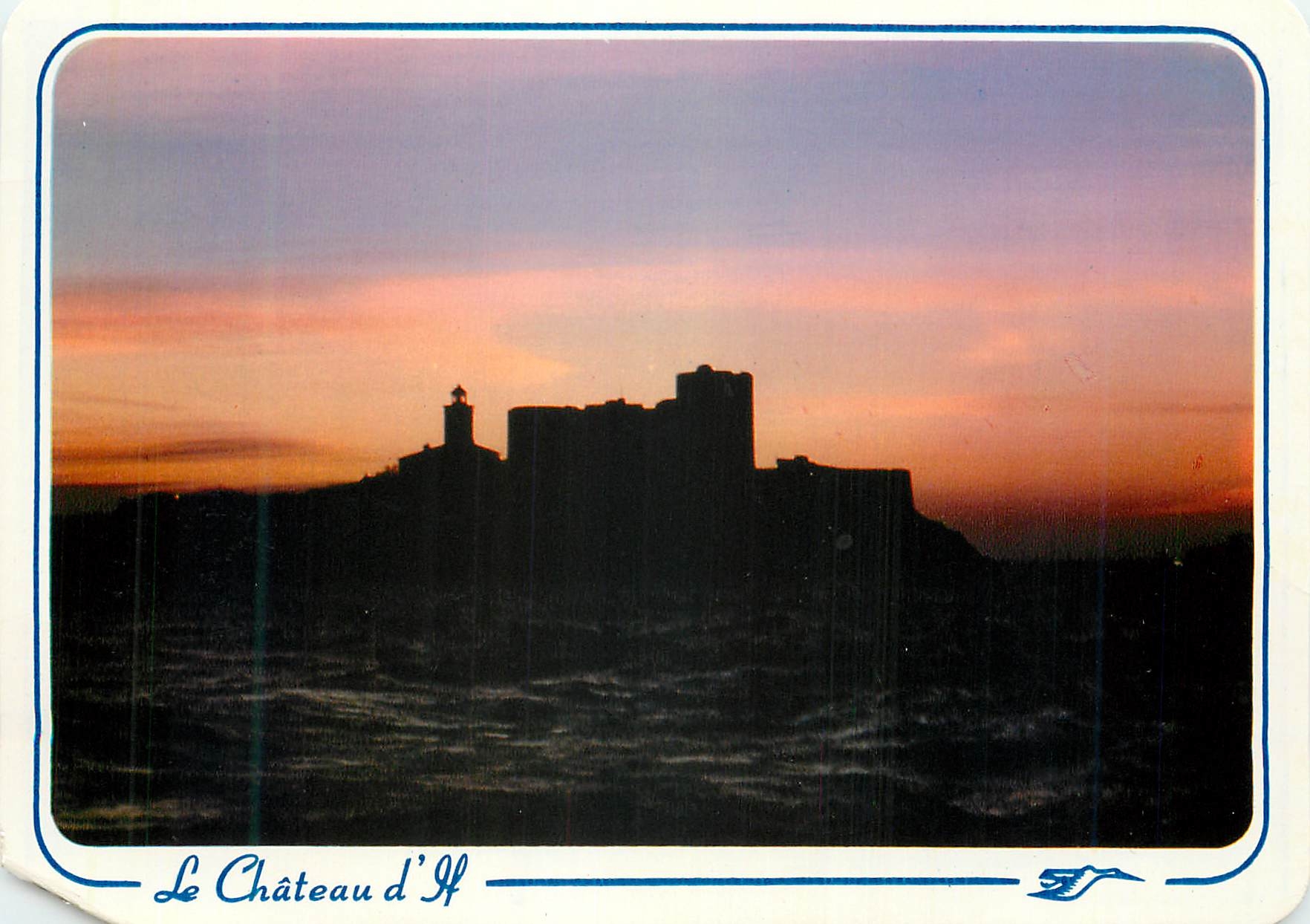Le Château d'If — Crépuscule — Société d'Agences de Diffusion - Cigogne