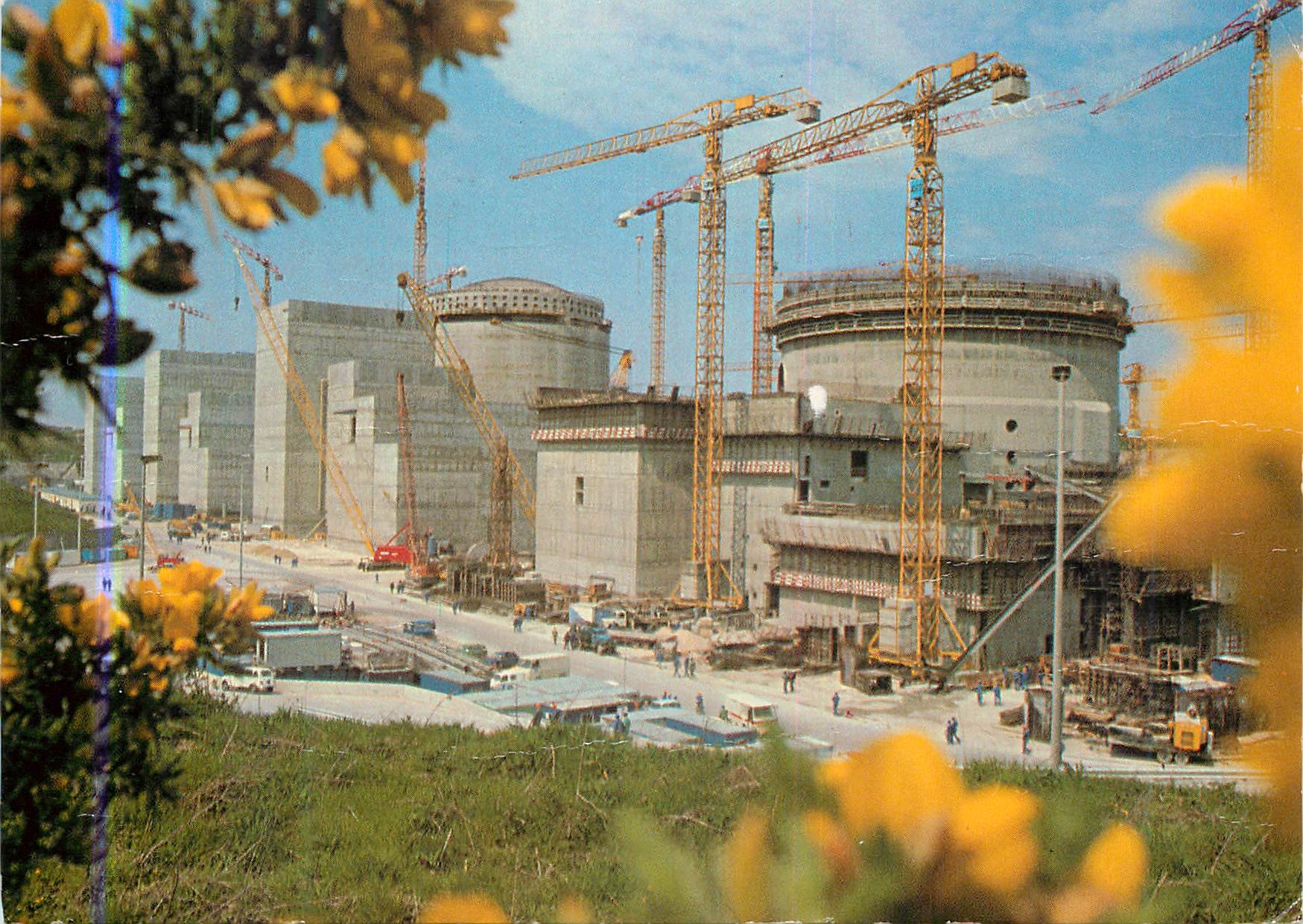 CPM Centre Nucleaire de Paluel (Seine-Maritime) Vue des 4 tranches
