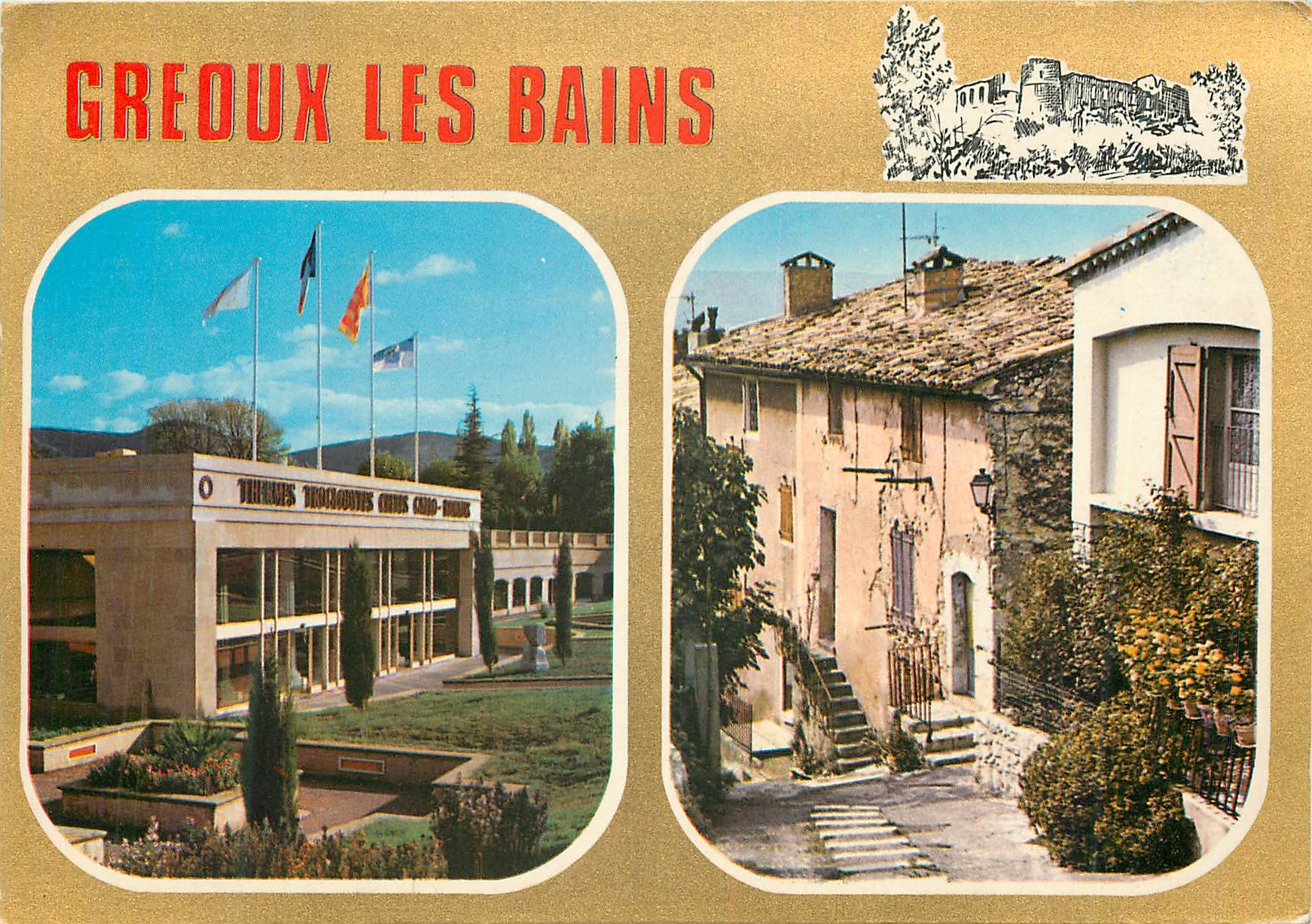 CPM Gredux Les Bains (Alpes de Haute-Provence) Tourisme