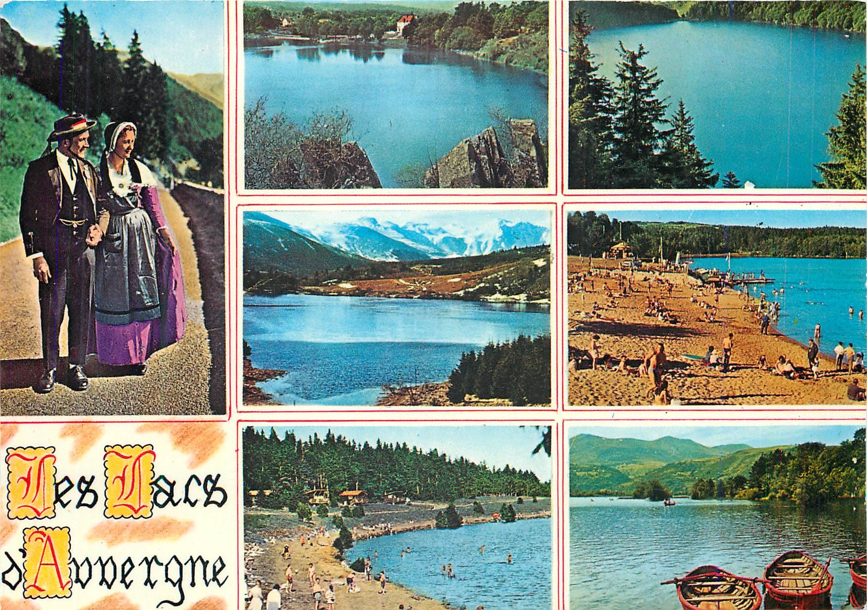 CPM Les Lacs d'Auvergne Tazenat Pavln