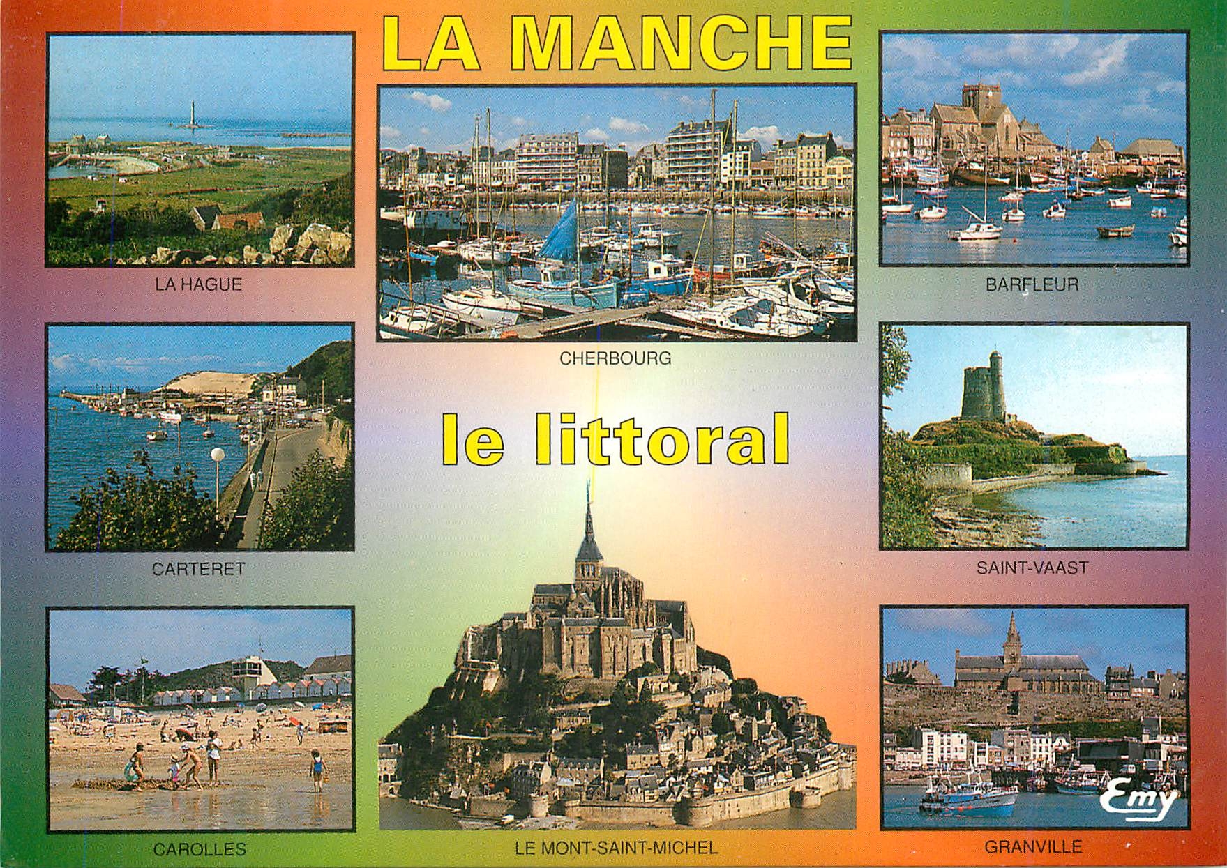 La Manche et son littoral — Le littoral — Éditeur: Production Leconte, n° 981
