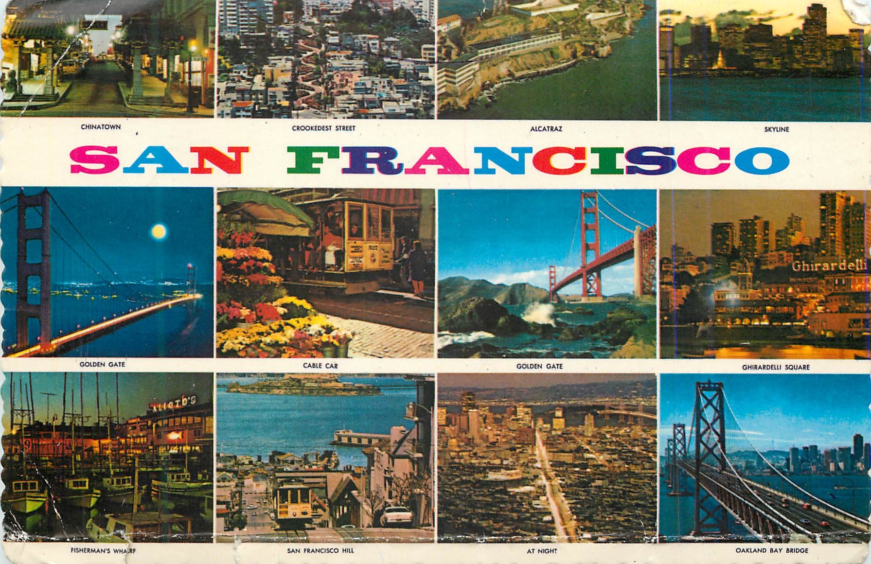 San Francisco — Panoramablick — Smith Novelty Co.