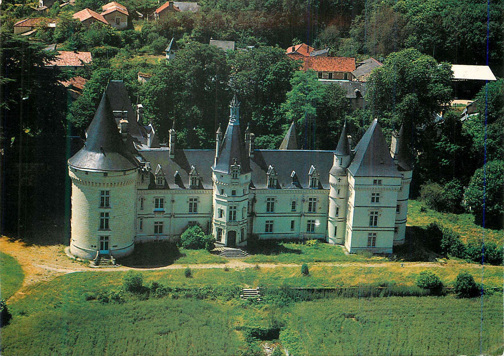 CPM Chateaux du Poitou Naintre (Vienne) Le Chateau