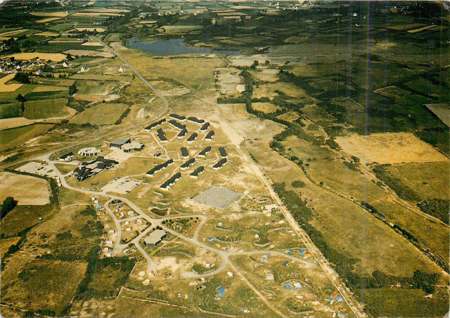 CPM Erdeven (Morbihan) Vue aerienne du Village Vacances Familles