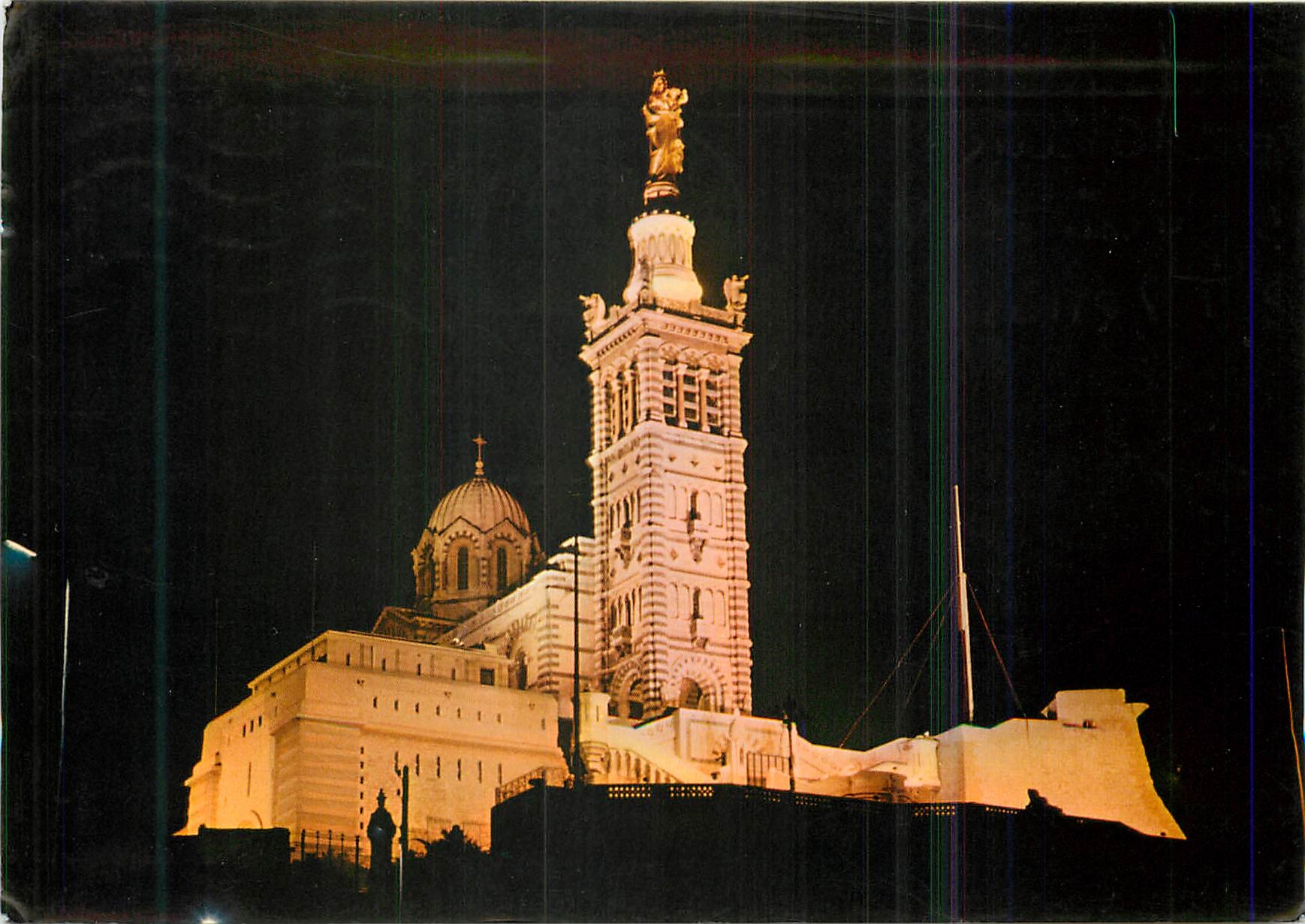 CPM Marseille Basilique de Notre Dame de la Garde