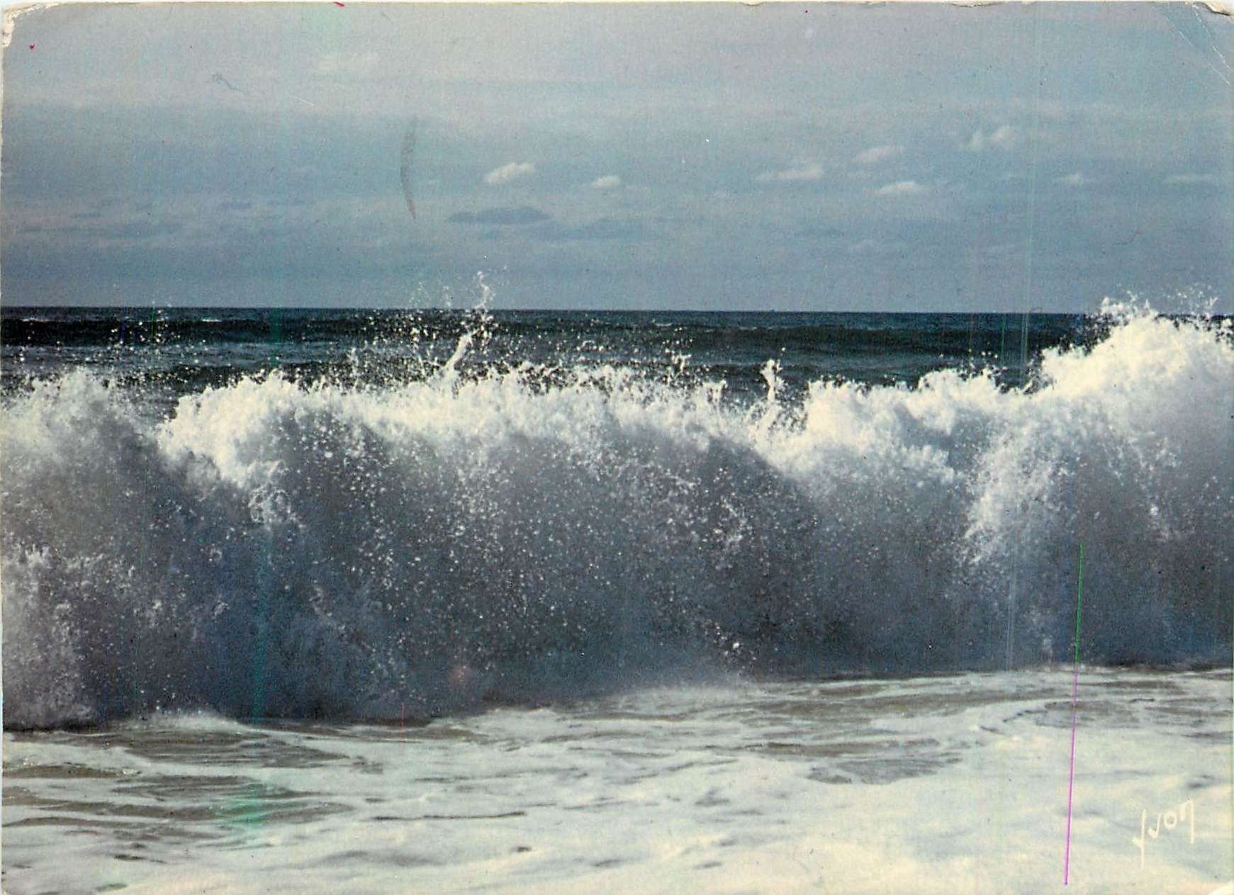 CPM Couleurs et Lumiere de France Effets de vagues