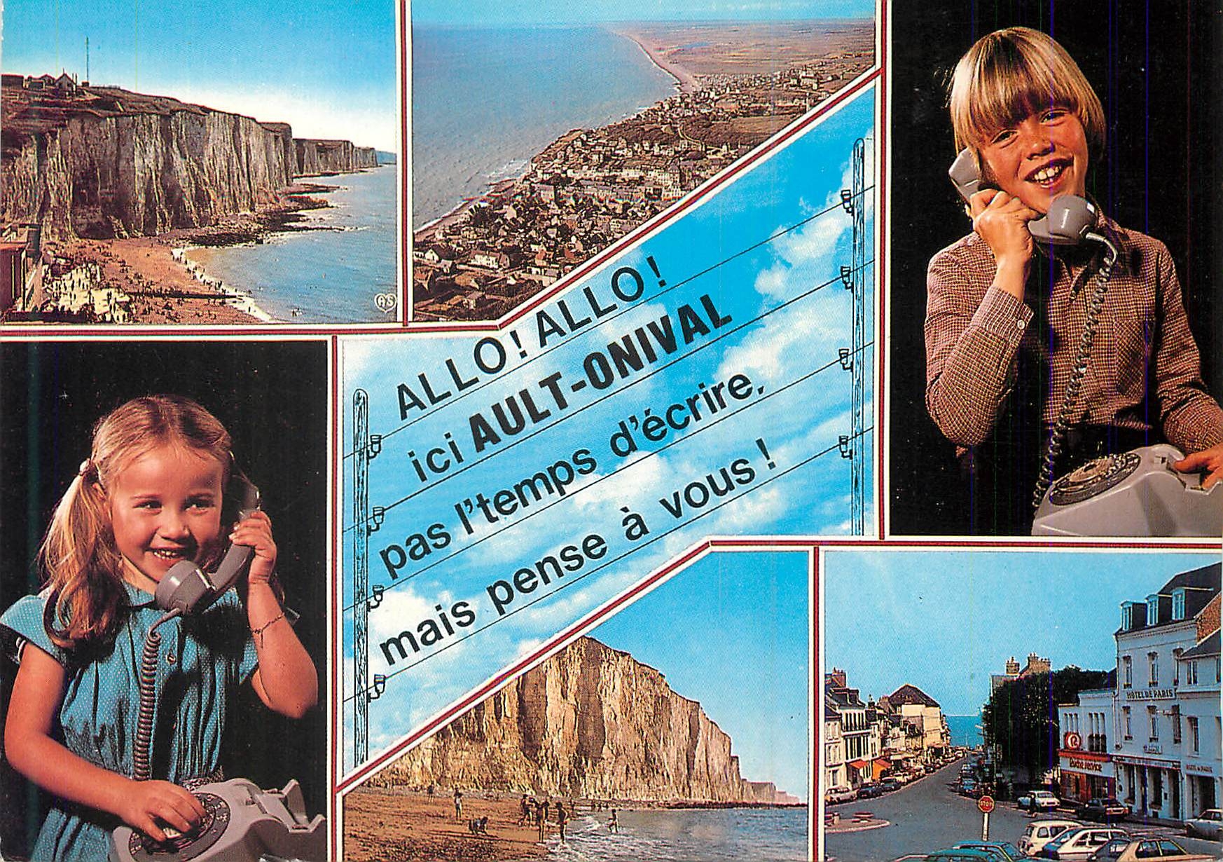CPM La Cote d'Opale Ault-Onival (Somme) Telephone