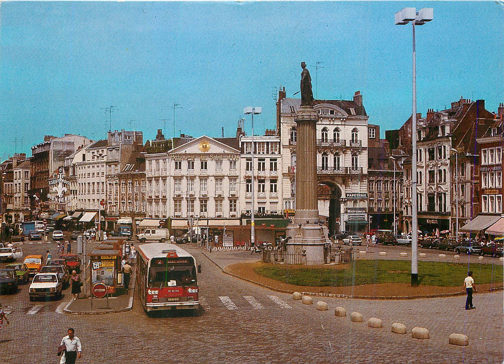 CPM Lille (Nord) Place de Gaulle