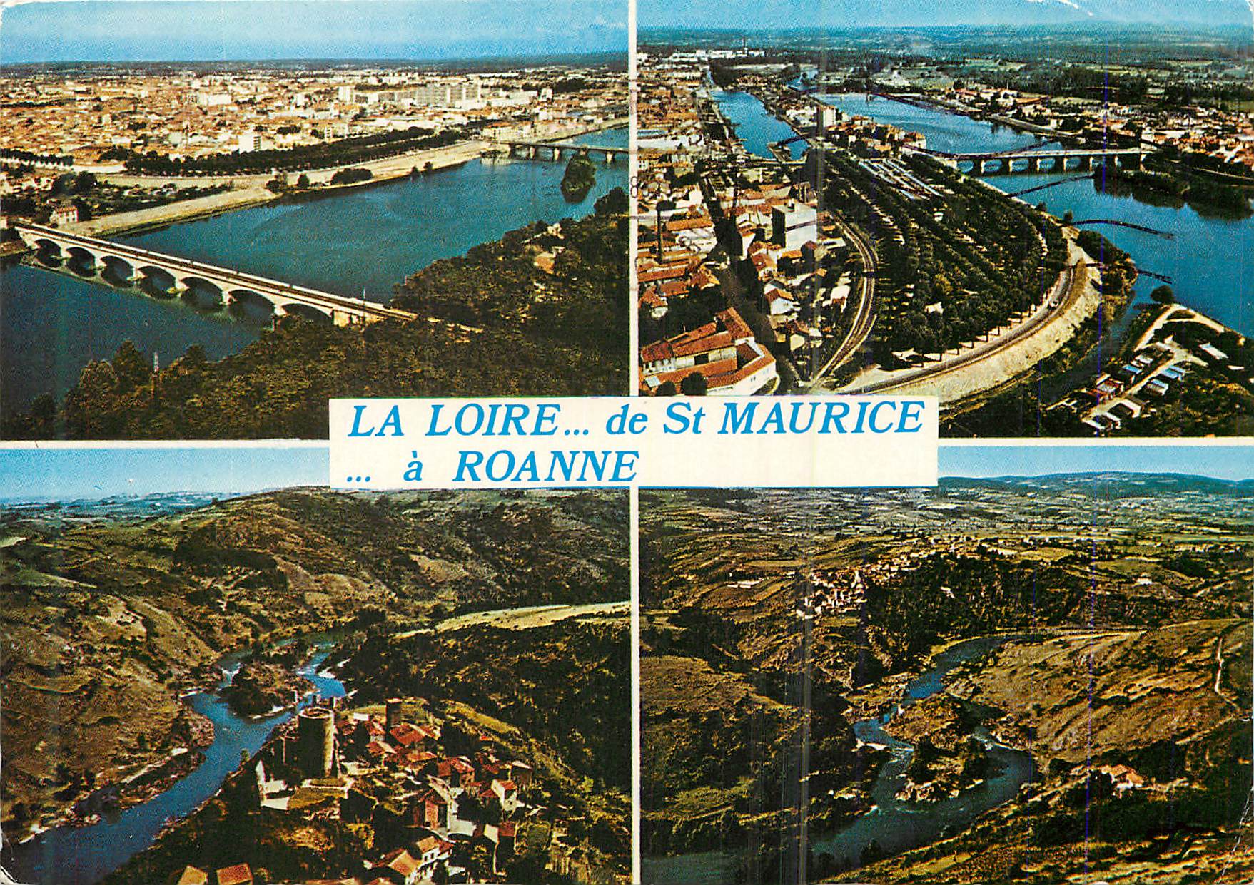 CPM La Loire de St Maurice a Roanne