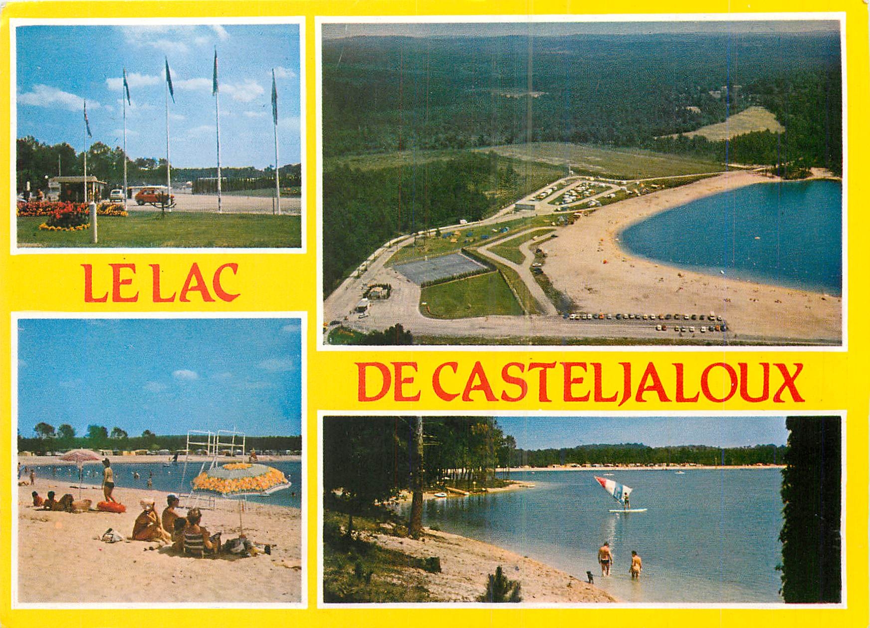 CPM Casteljaloux (L et Gar) Le lac de Clarens