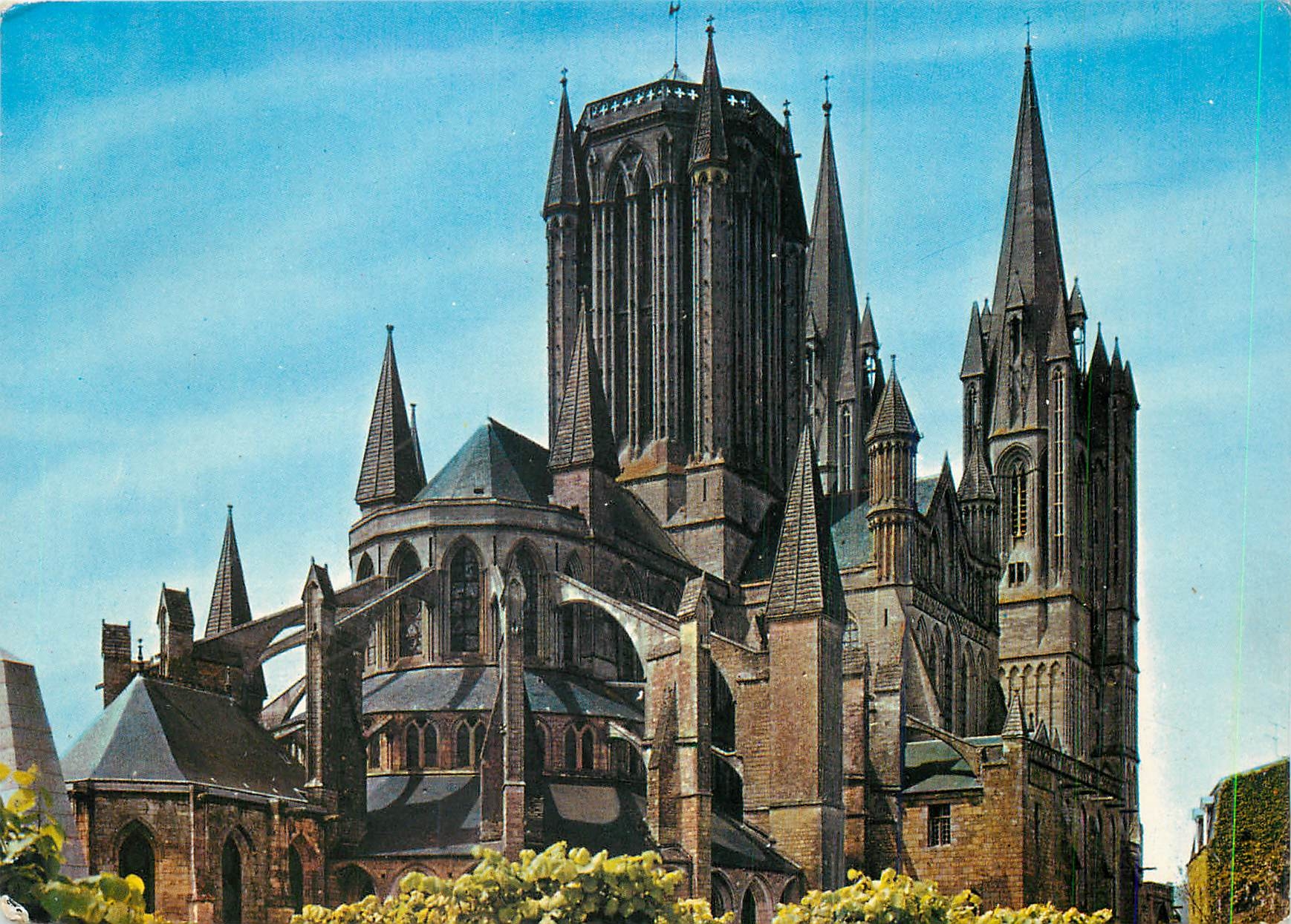 CPM Coutances (Manche) L'Abside de la Cathedrale Notre-Dame