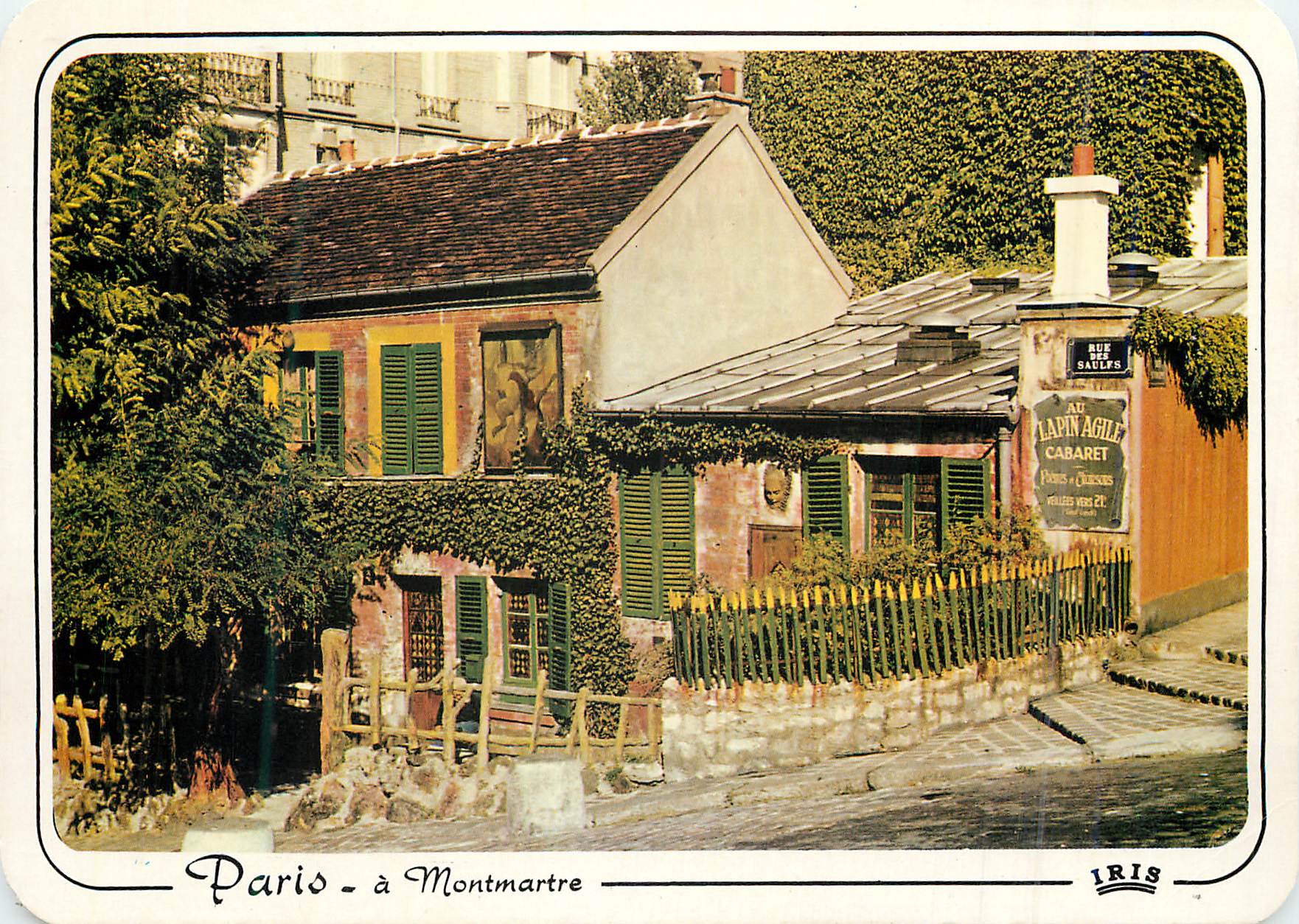 CPM Paris Montmartre Le Cabaret du Lapin Agile