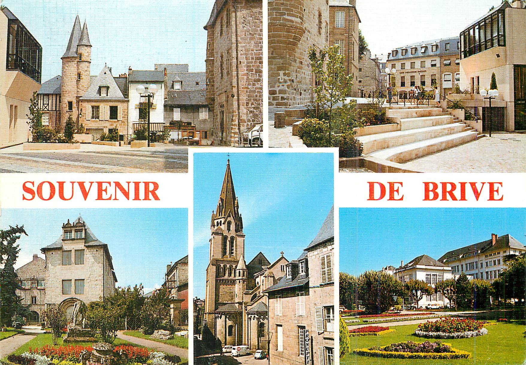 CPM La Correze Touristique Souvenir de Brive Maison Treilhard