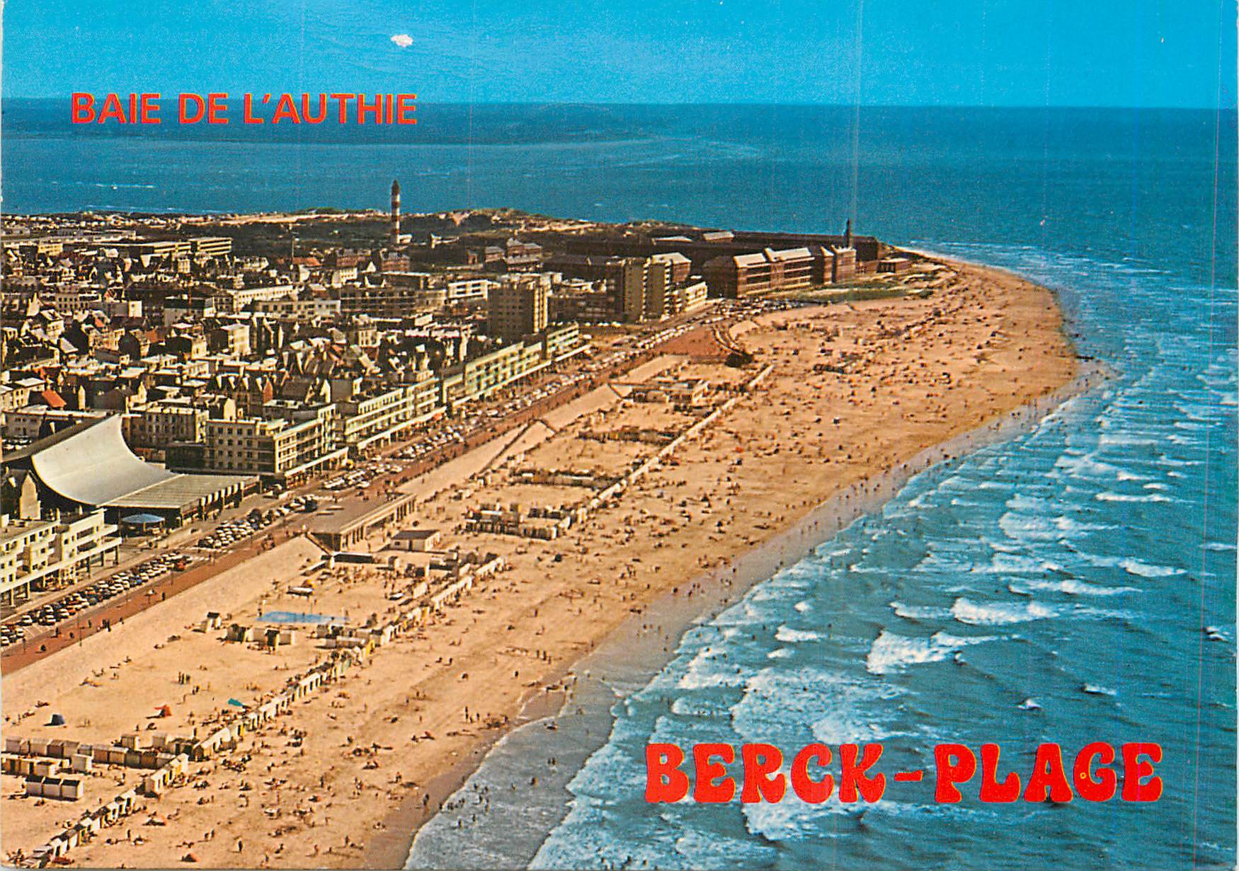 CPM La Cotre d'Opale Berck Plage (Pas de Calais) La magnifique plage de la Cote d'Opale et la Baie de l'Authie