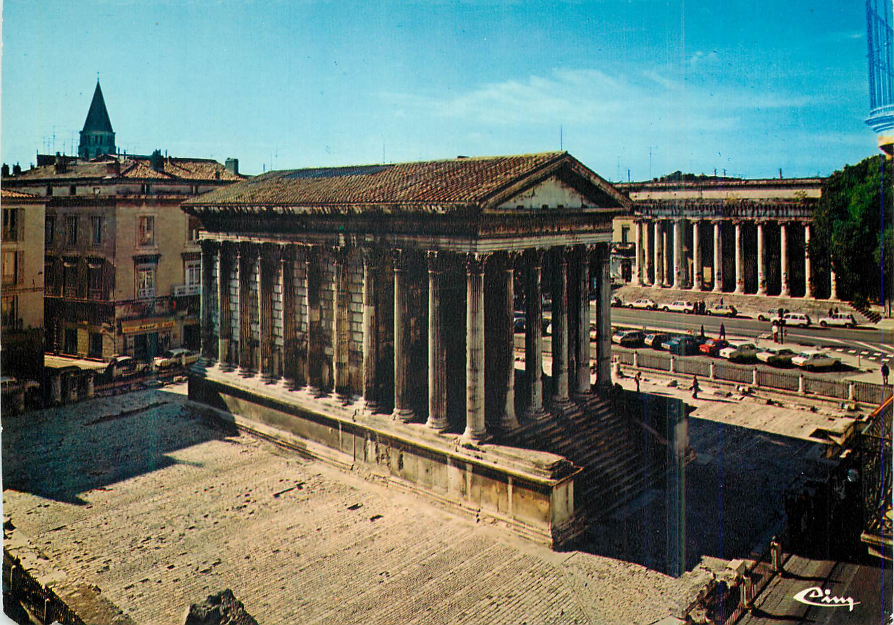 Nîmes - Maison Carrée — éditeur Cing, n° de série non visible