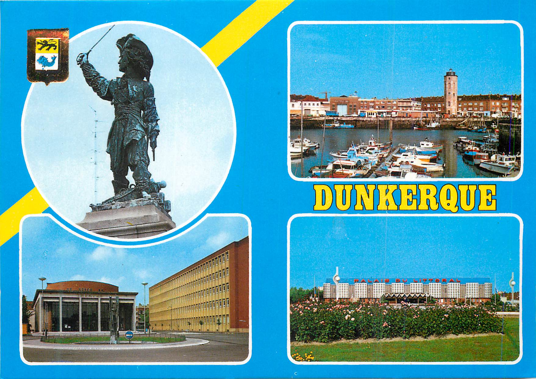 CPM Dunkerque (Nord) France Statue Jean Bart
