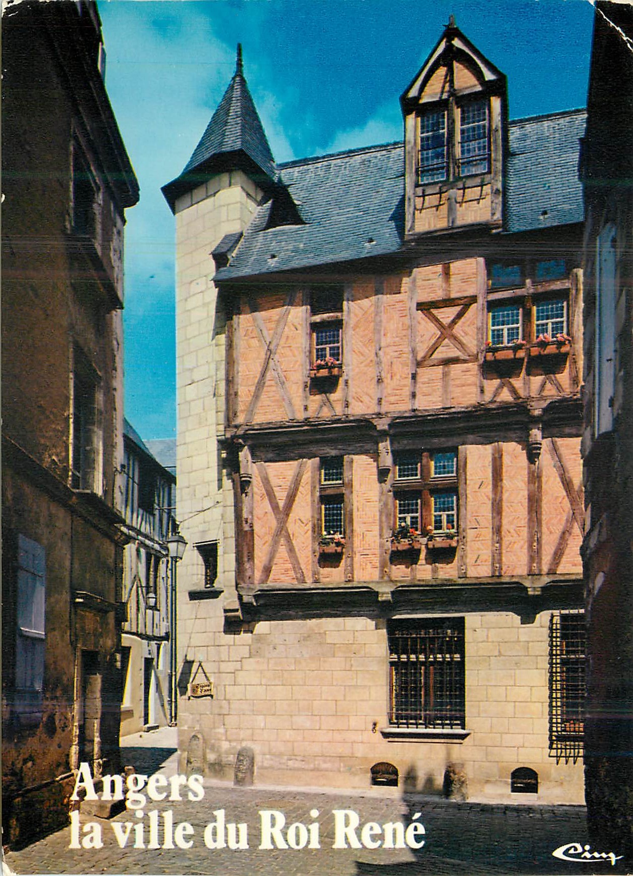 CPM Angers (M et Loire) La ville du Roi Rene