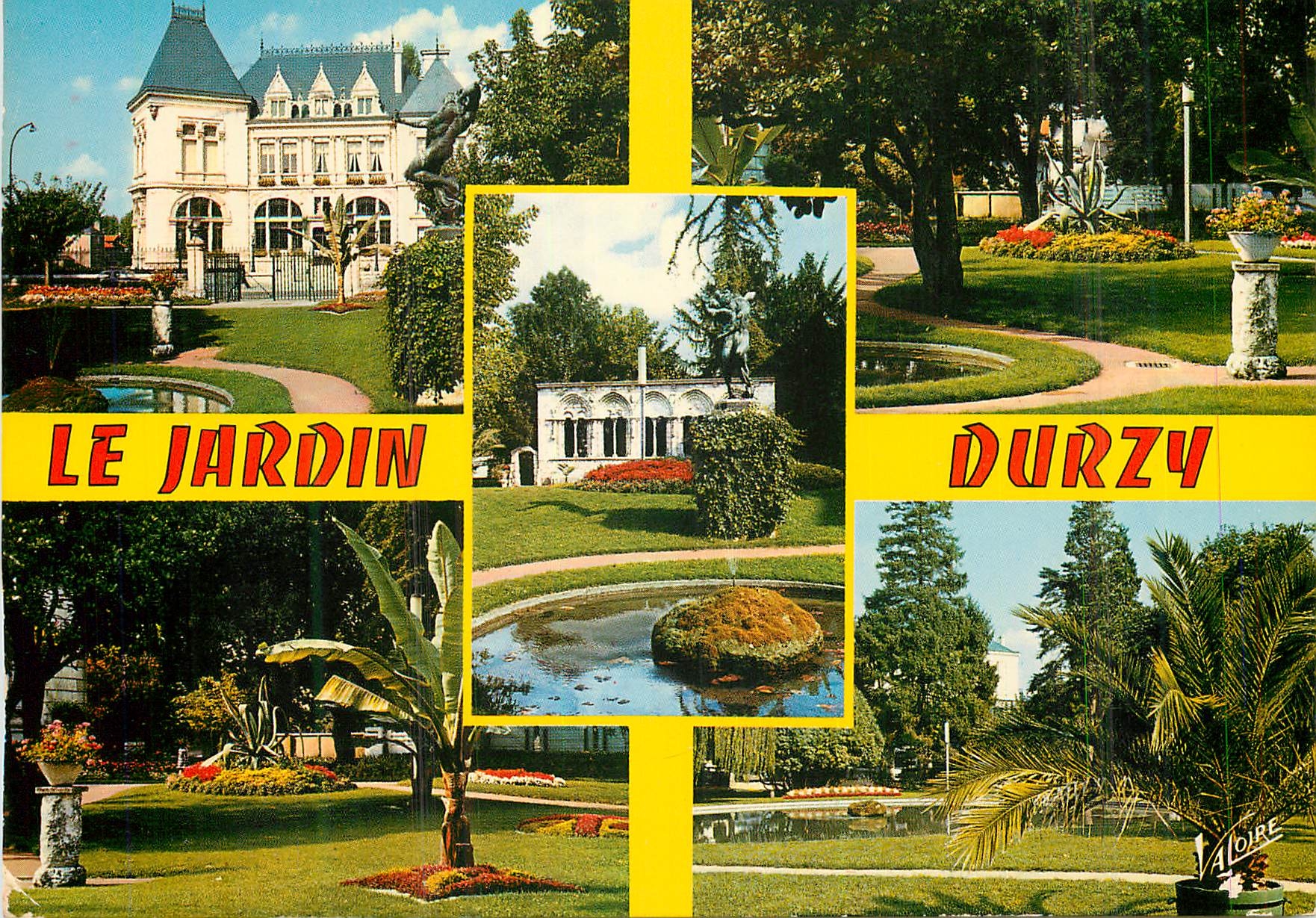 CPM Le Gatinais Montargis (Loiret) Differents aspects du Jardin Durzy