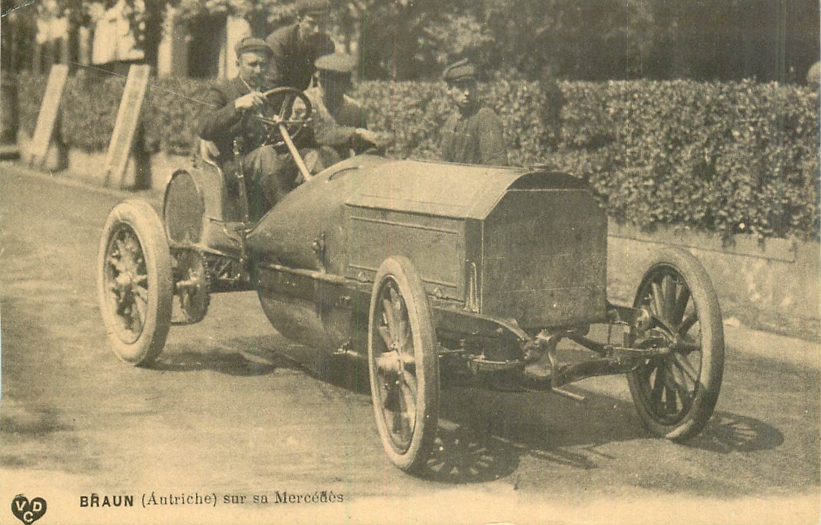 REPRO Braun (Autriche) sur sa Mercedes Automobile